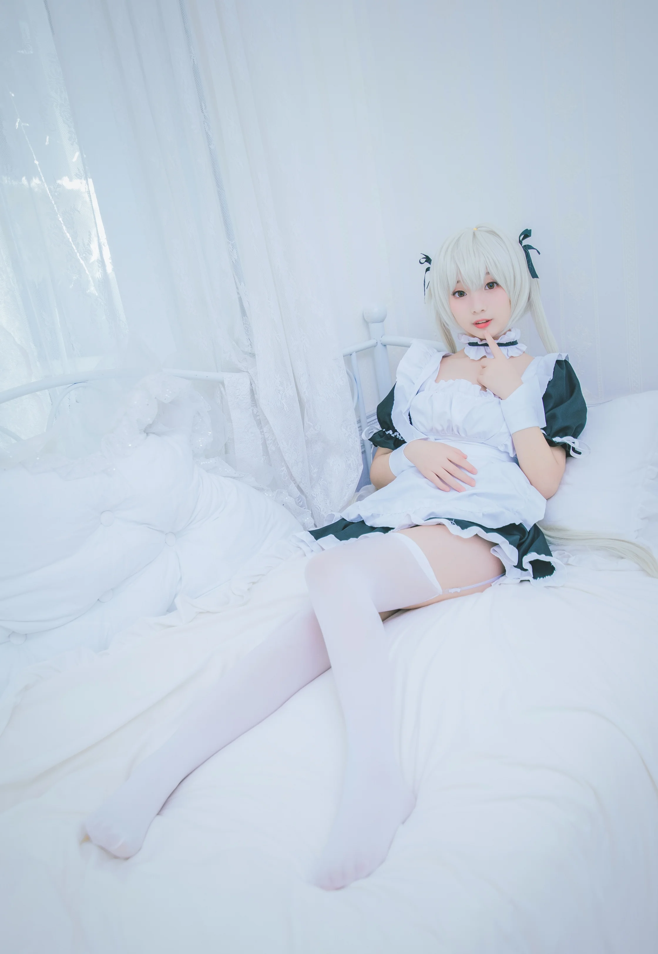 缘之空 穹妹女仆COS写真