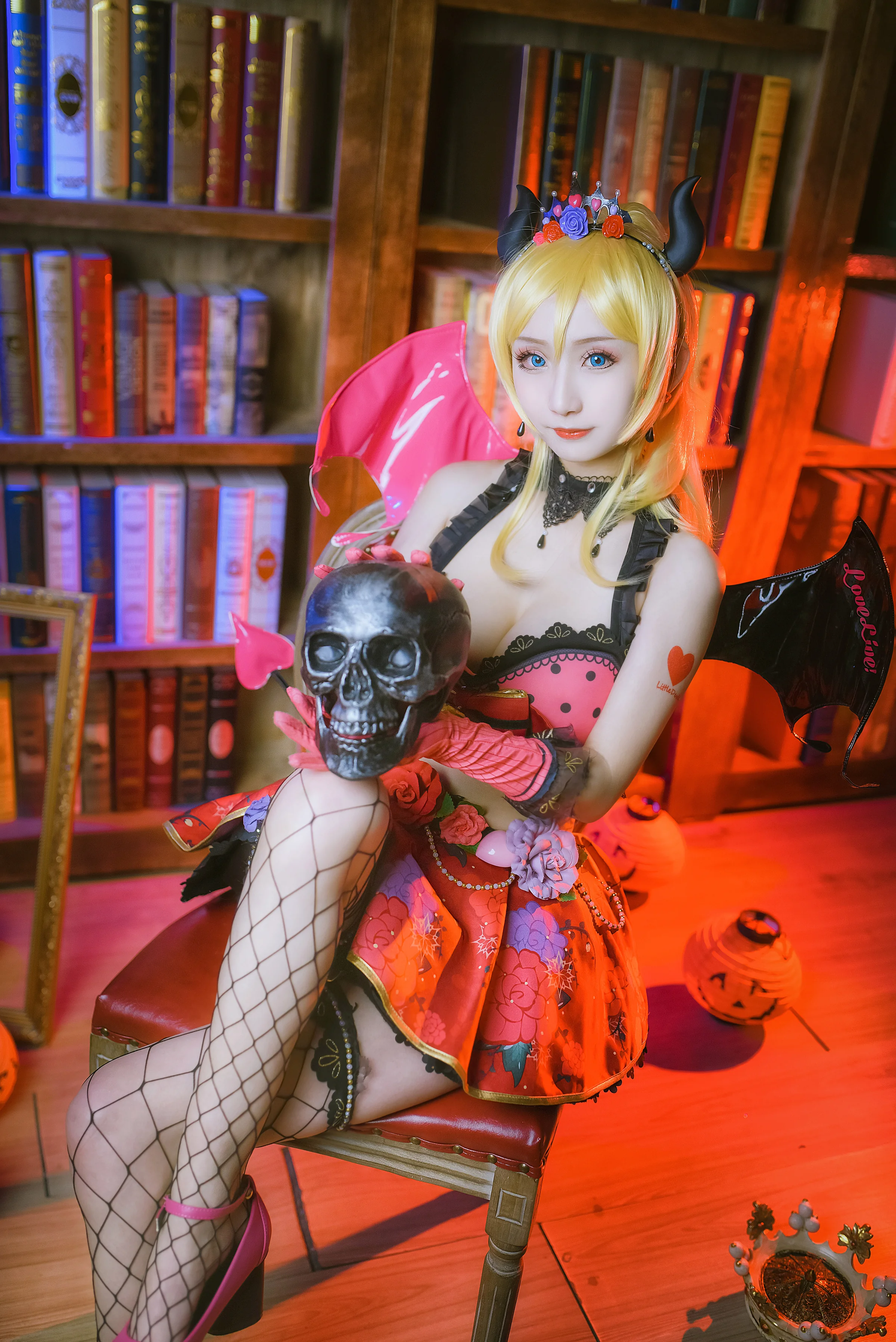 LoveLive 小恶魔觉醒绘里 COS写真