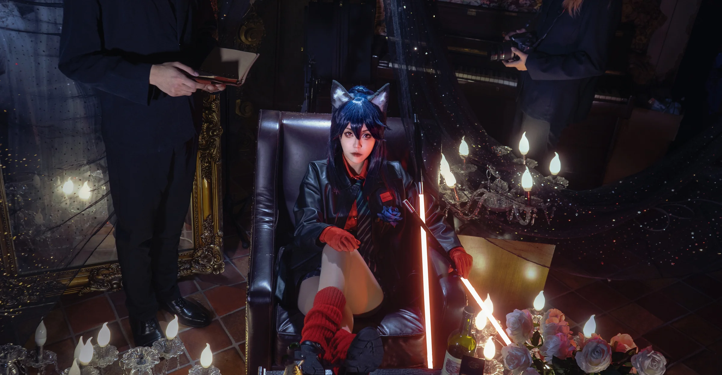 《明日方舟》德克萨斯COS写真