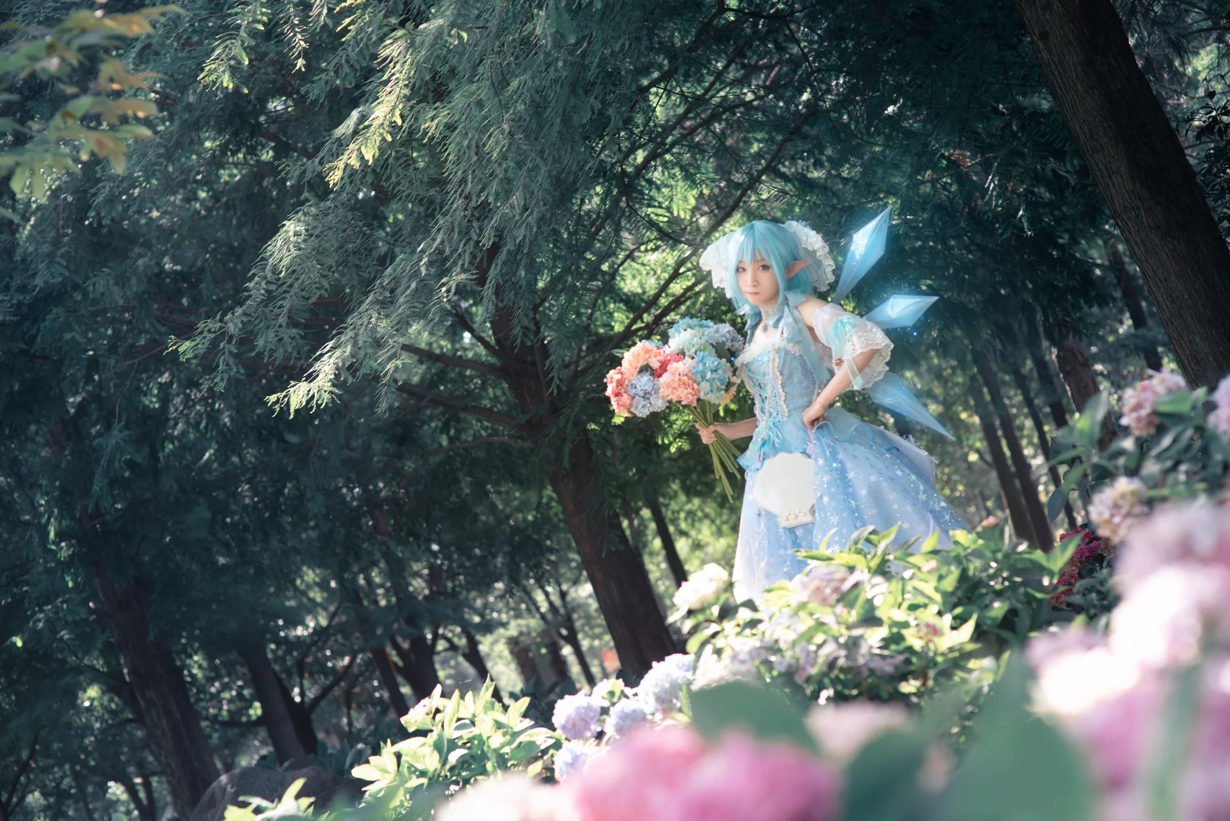 东方project 琪露诺 COS写真
