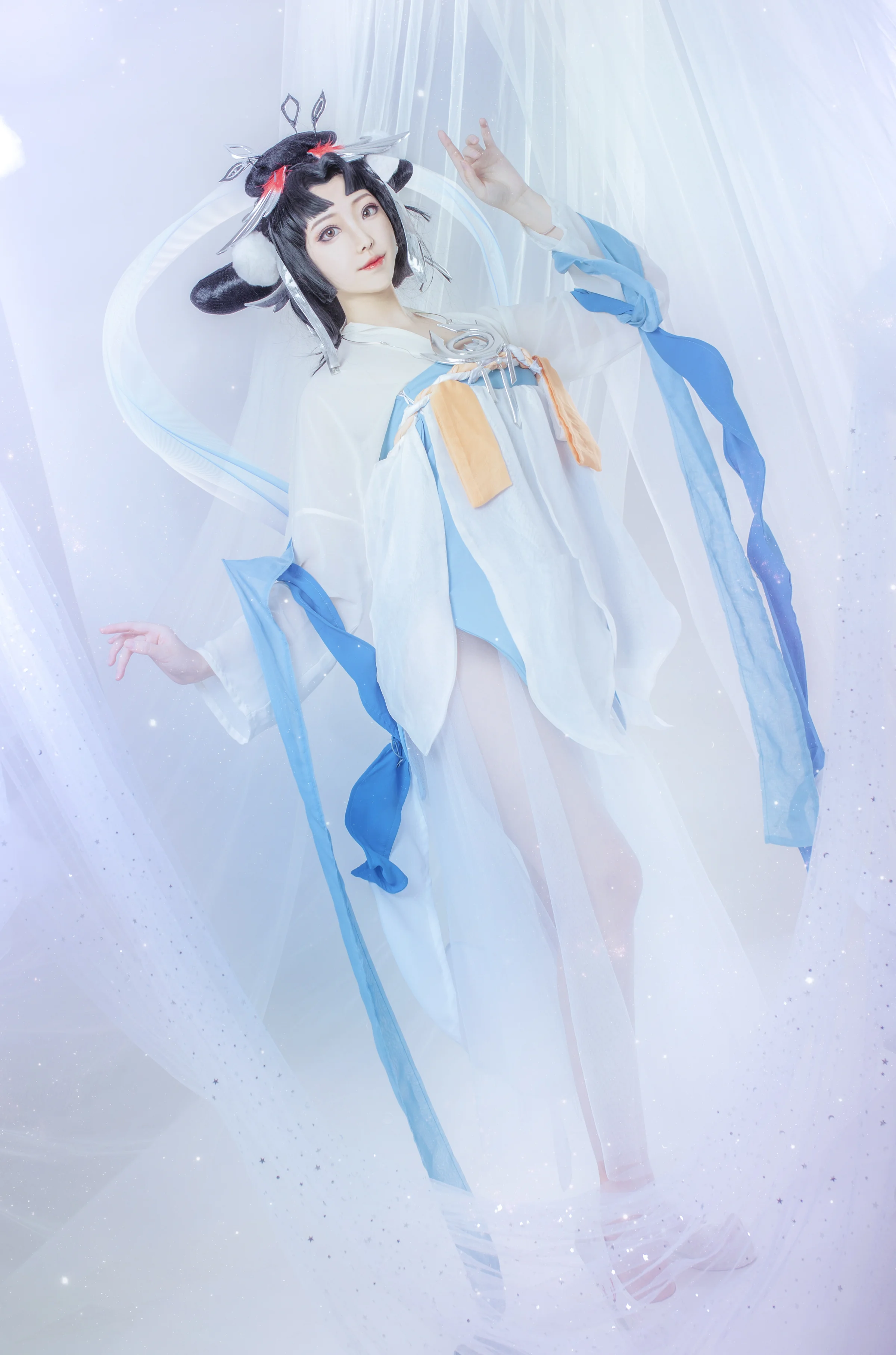 《王者荣耀》嫦娥如梦令COS写真