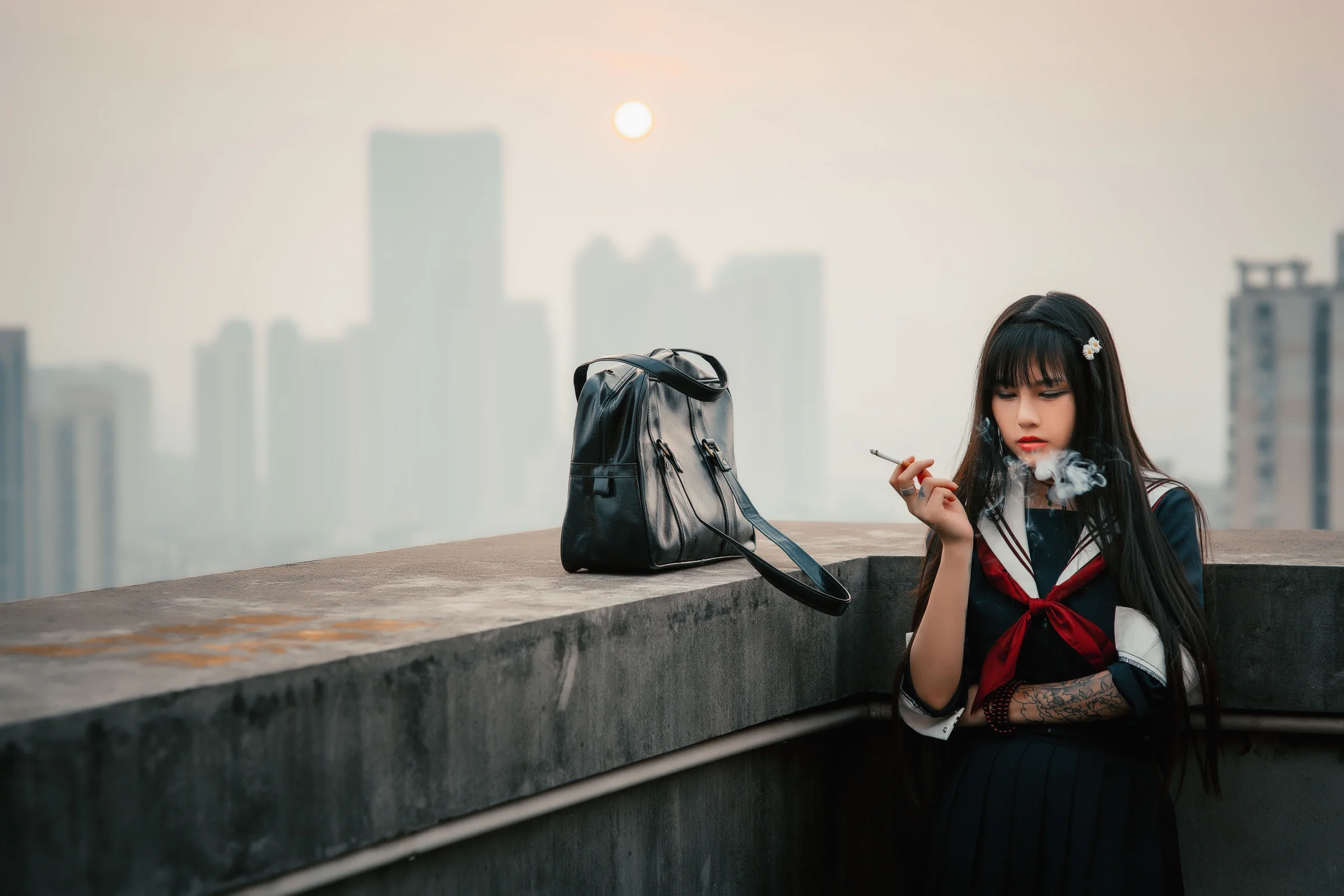 【JK正片】《樱与寒》春篇·初见（百合向）｜高清图片集