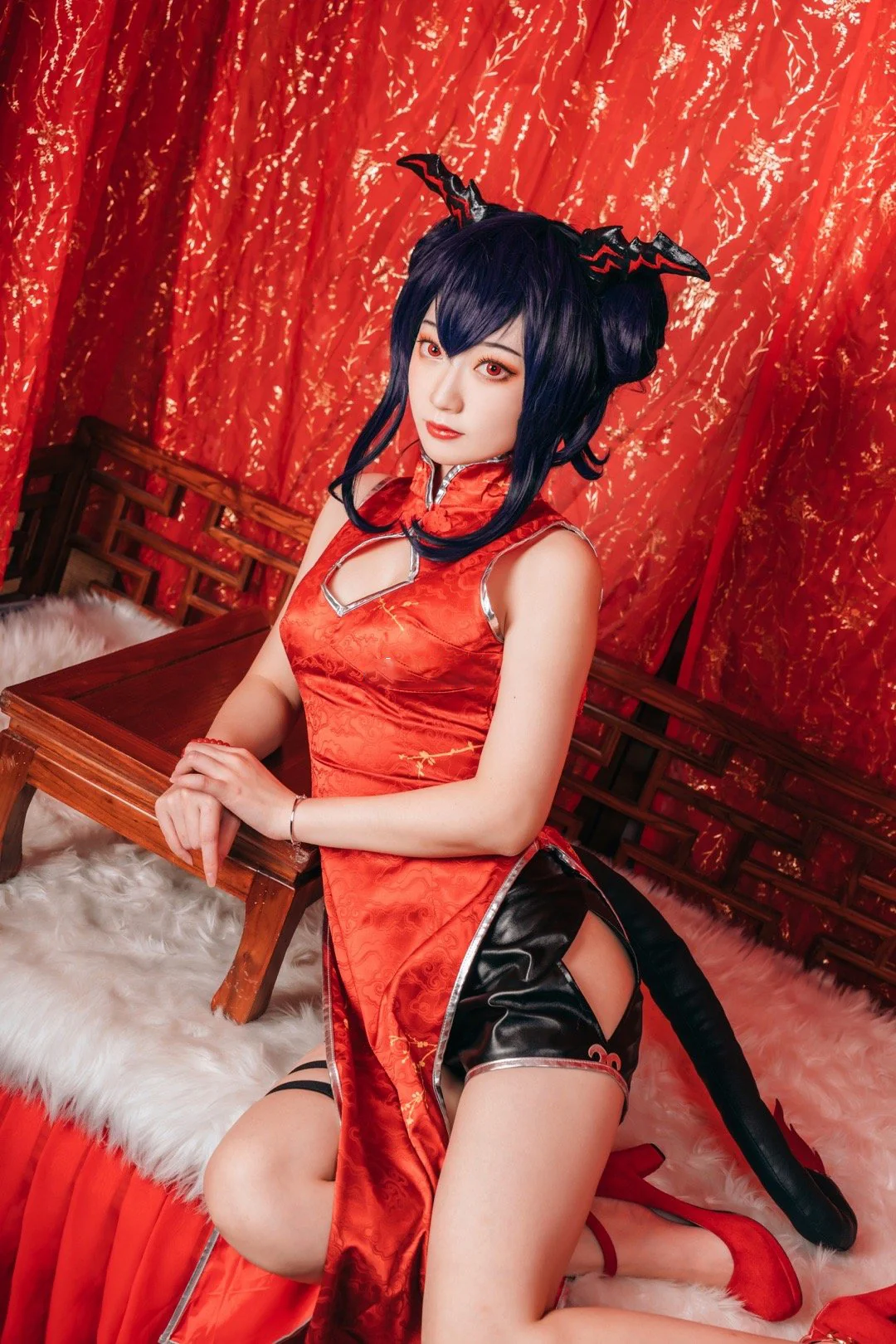 明日方舟 陈sir COS写真