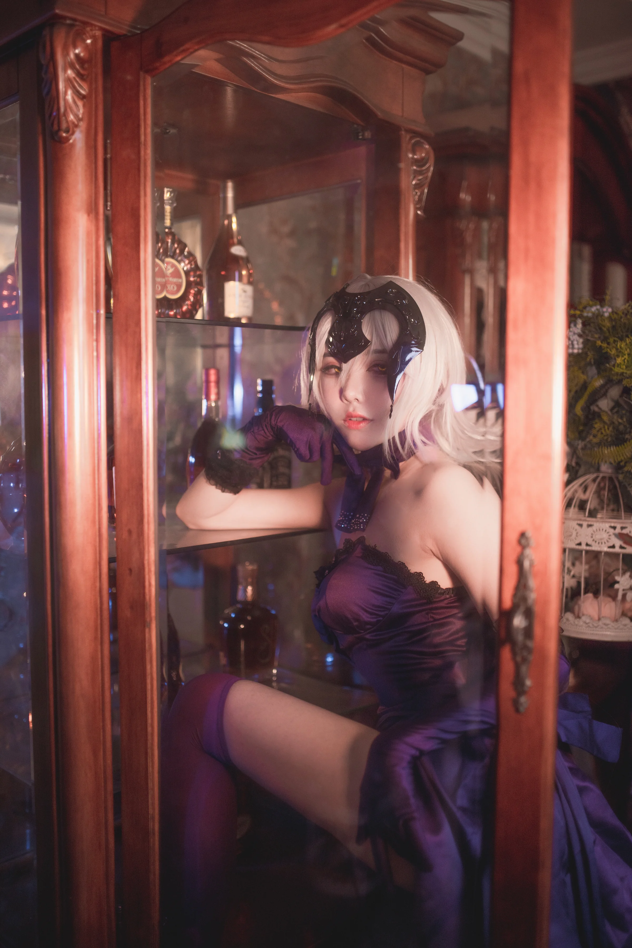 fgo黑贞德COS写真