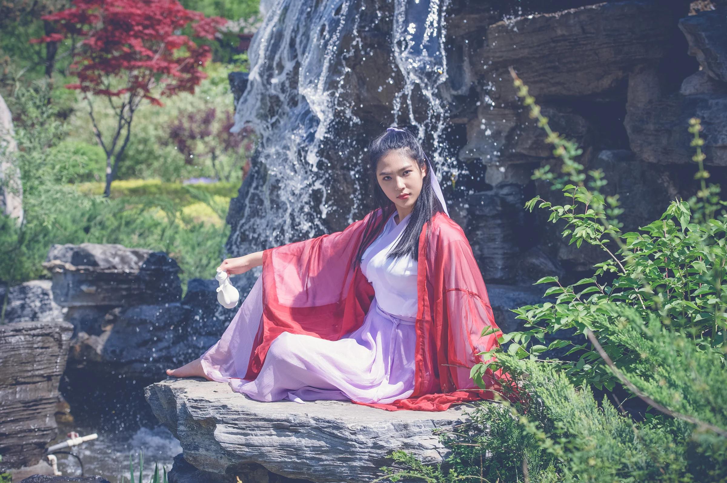紫霞仙子COS写真 我从来不知道， 原来爱一个人是这么痛苦！