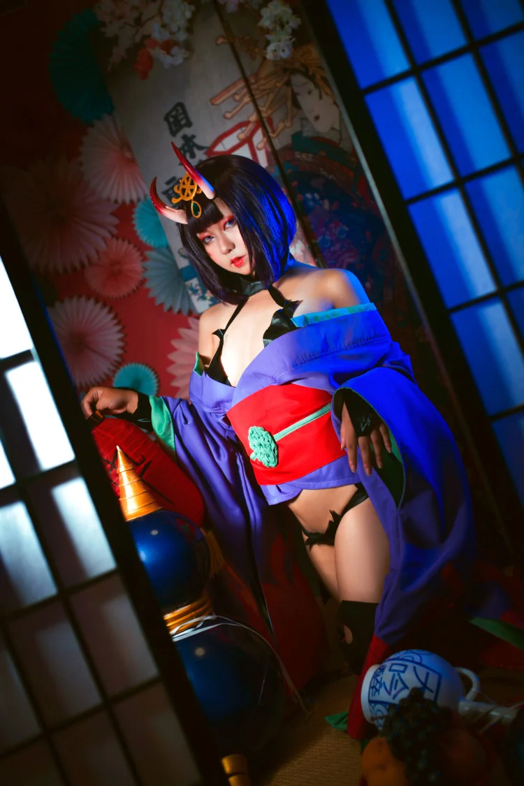 Fate/GrandOrder 酒吞童子COS写真