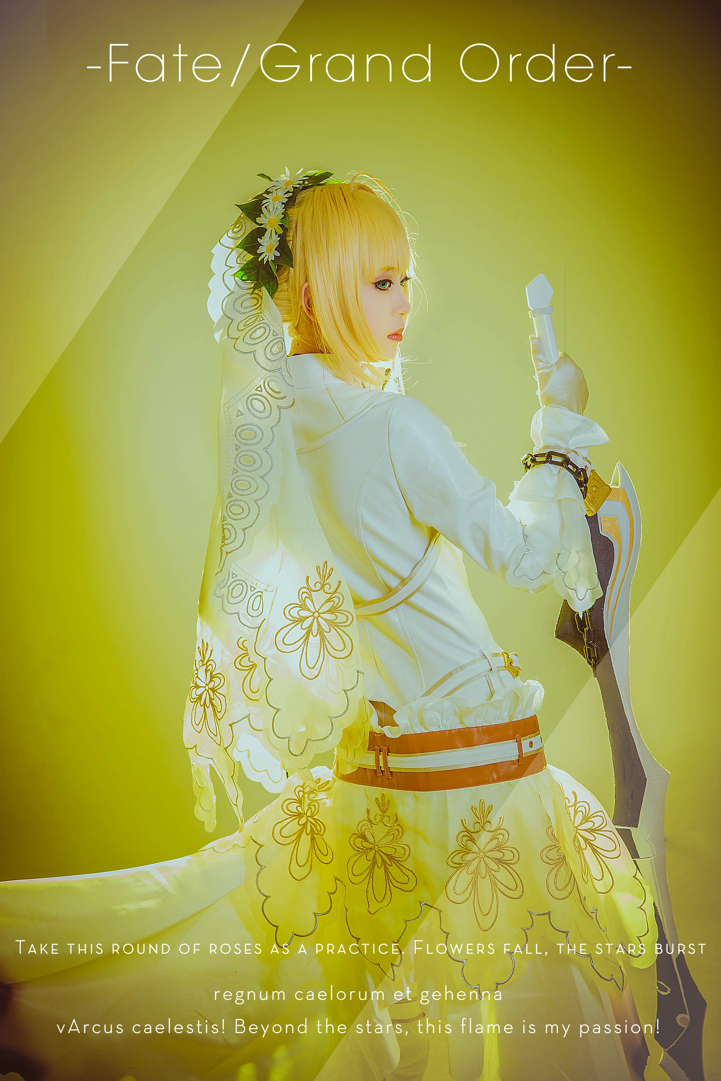 Fate/Grand Order尼禄花嫁COS写真
