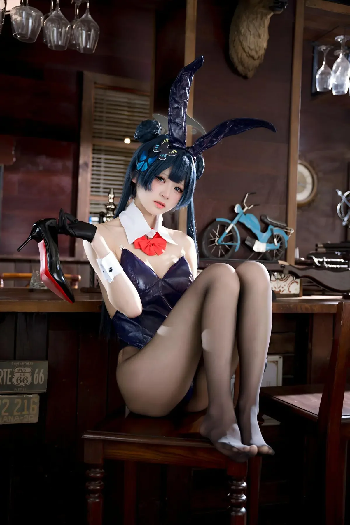 九柒喵 – 妃咲兔女郎｜高清图片集