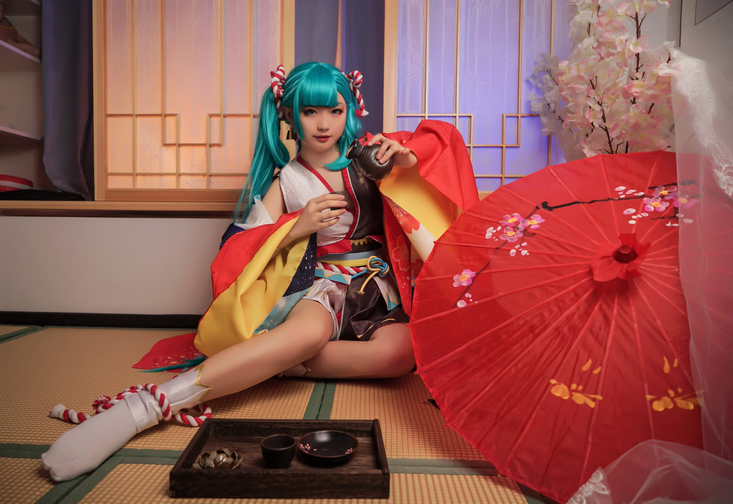 miku 百火缭乱COS写真
