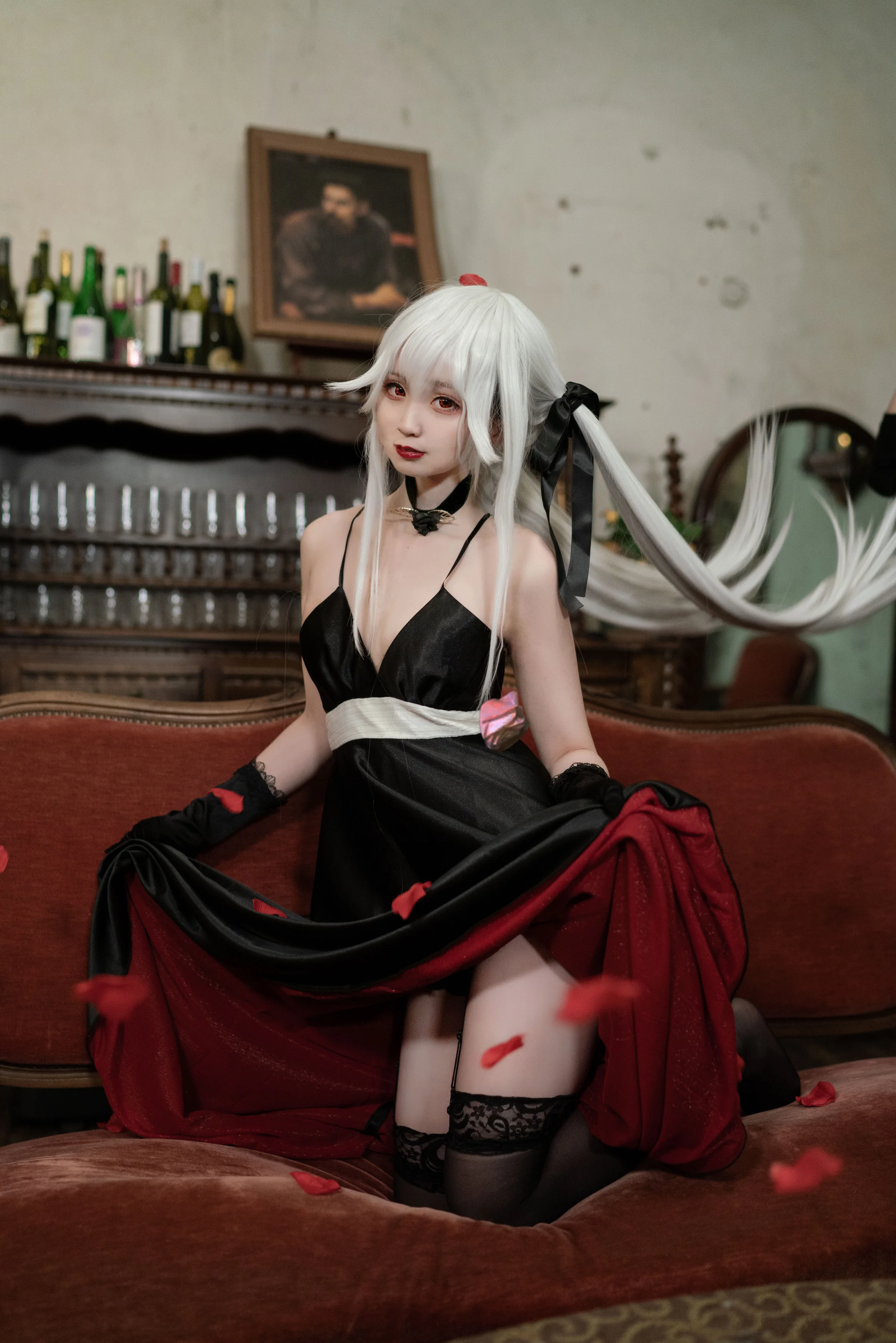 美少女万华镜 -被诅咒之传说少女 篝之雾枝礼服COS写真