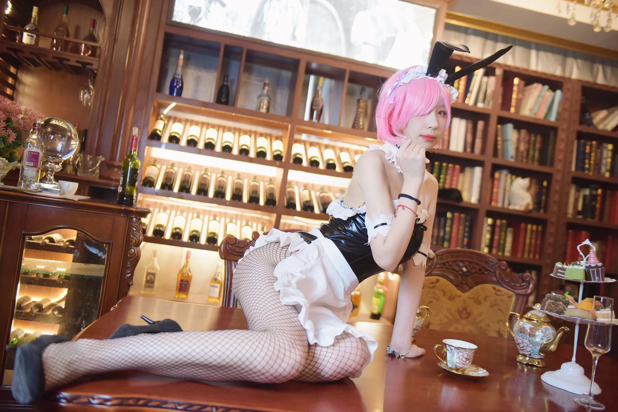 《re：从零开始的异世界》拉姆兔女郎COS写真