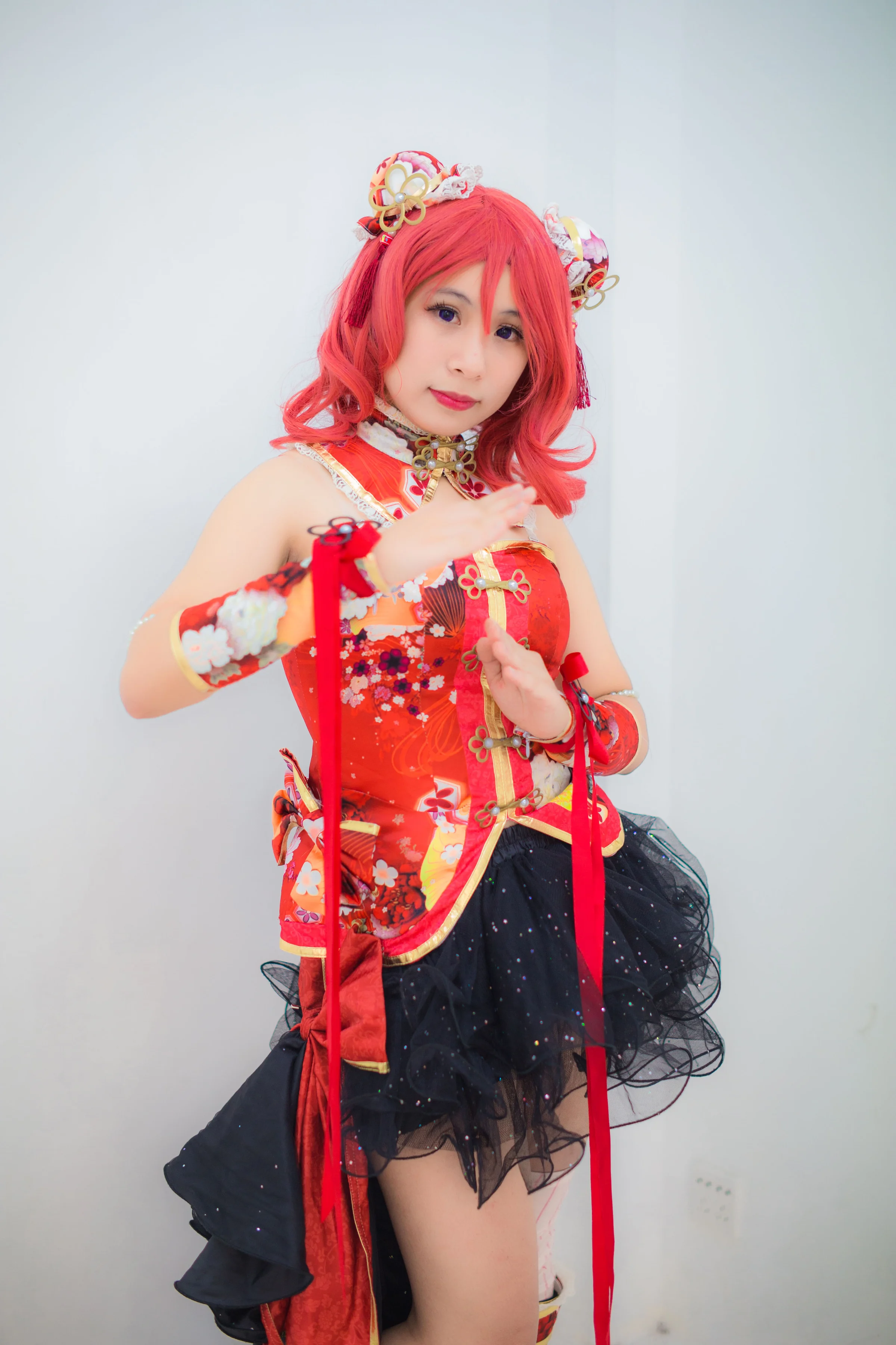 lovelive旗袍觉醒西木野真姬COS写真