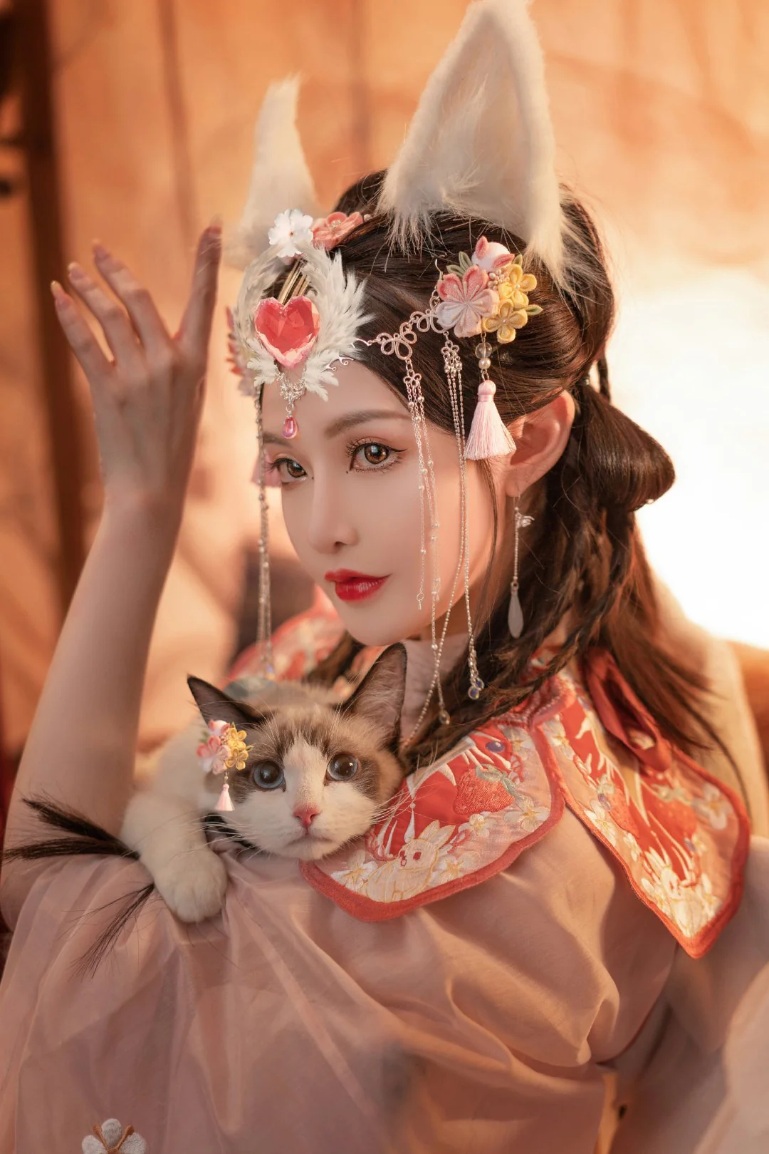 灵猫传 布天蛮蛮COS写真
