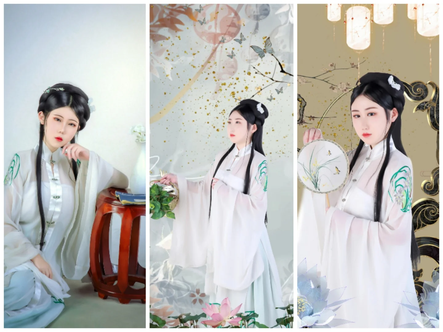 【白蛇：缘起】古风妆造白蛇COS写真