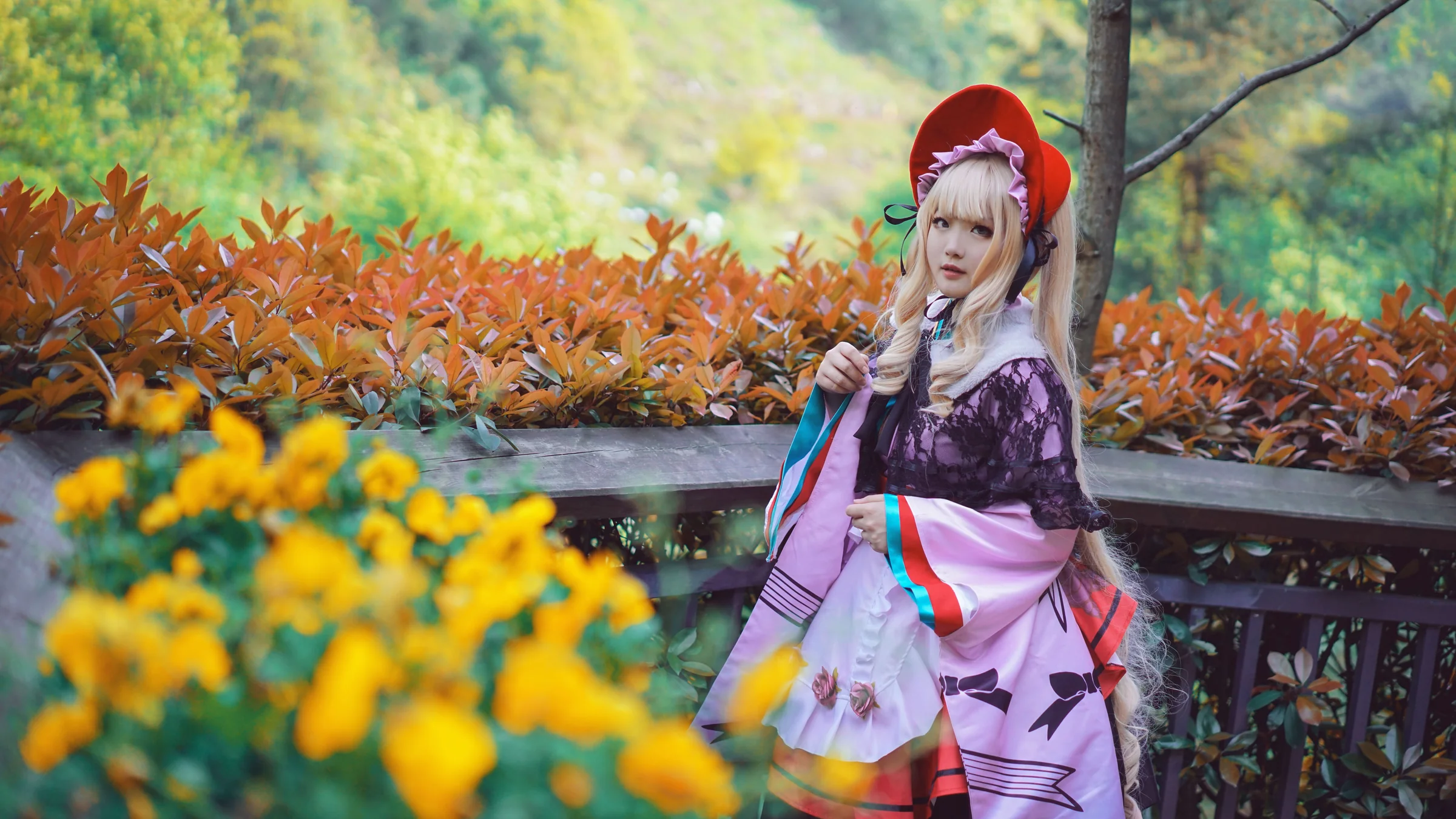 蔷薇少女 真红COS写真