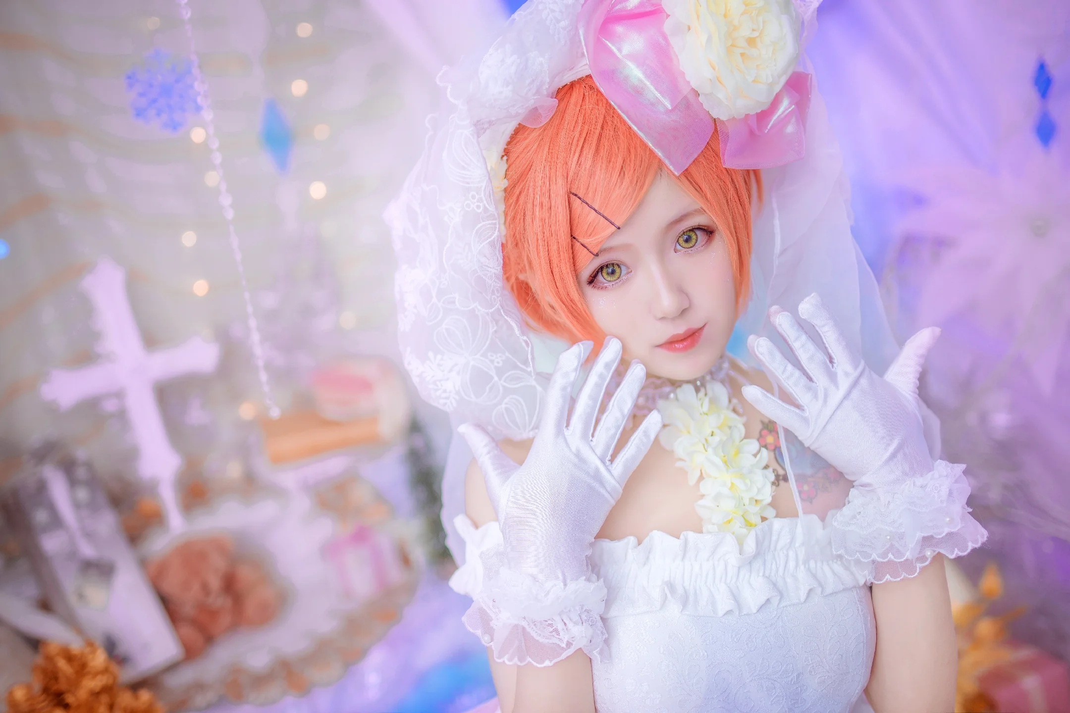 星空凛花嫁COS写真