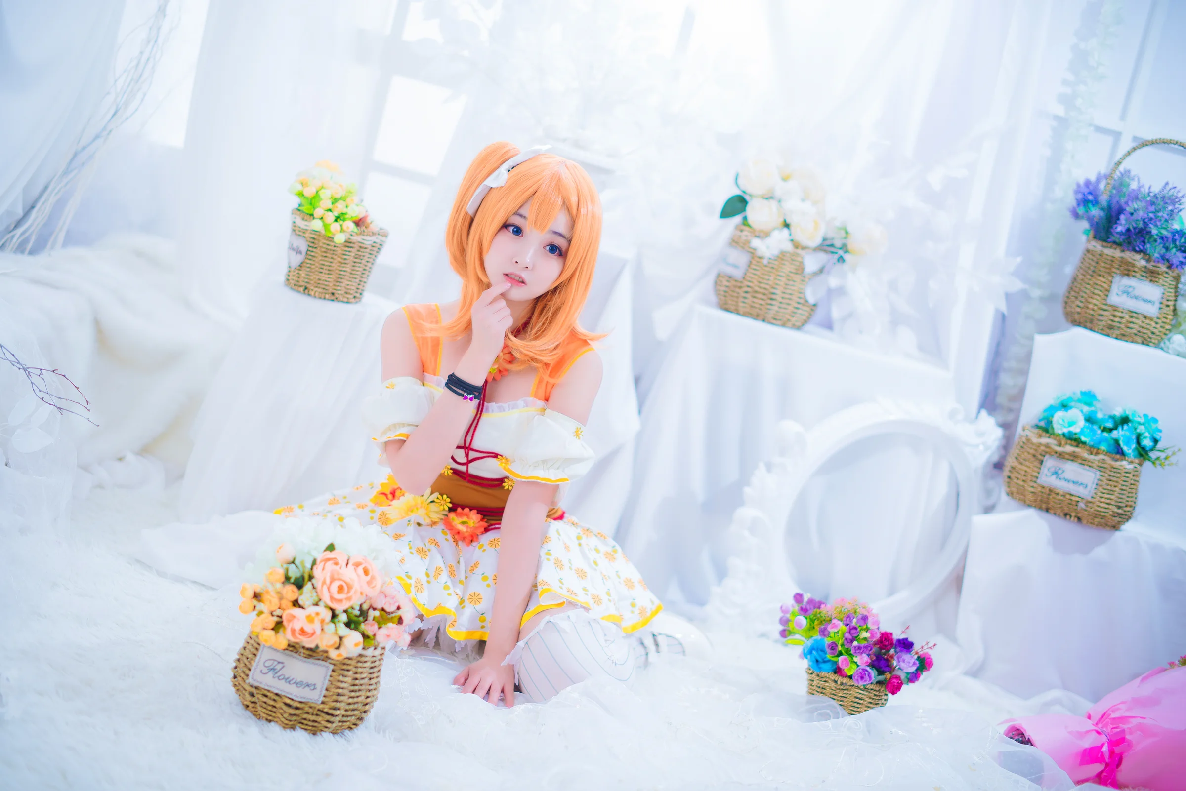 高坂穗乃果 花精灵果COS写真