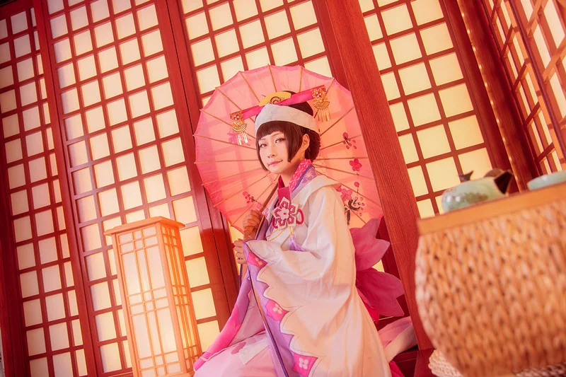 阴阳师樱花妖觉醒COS写真