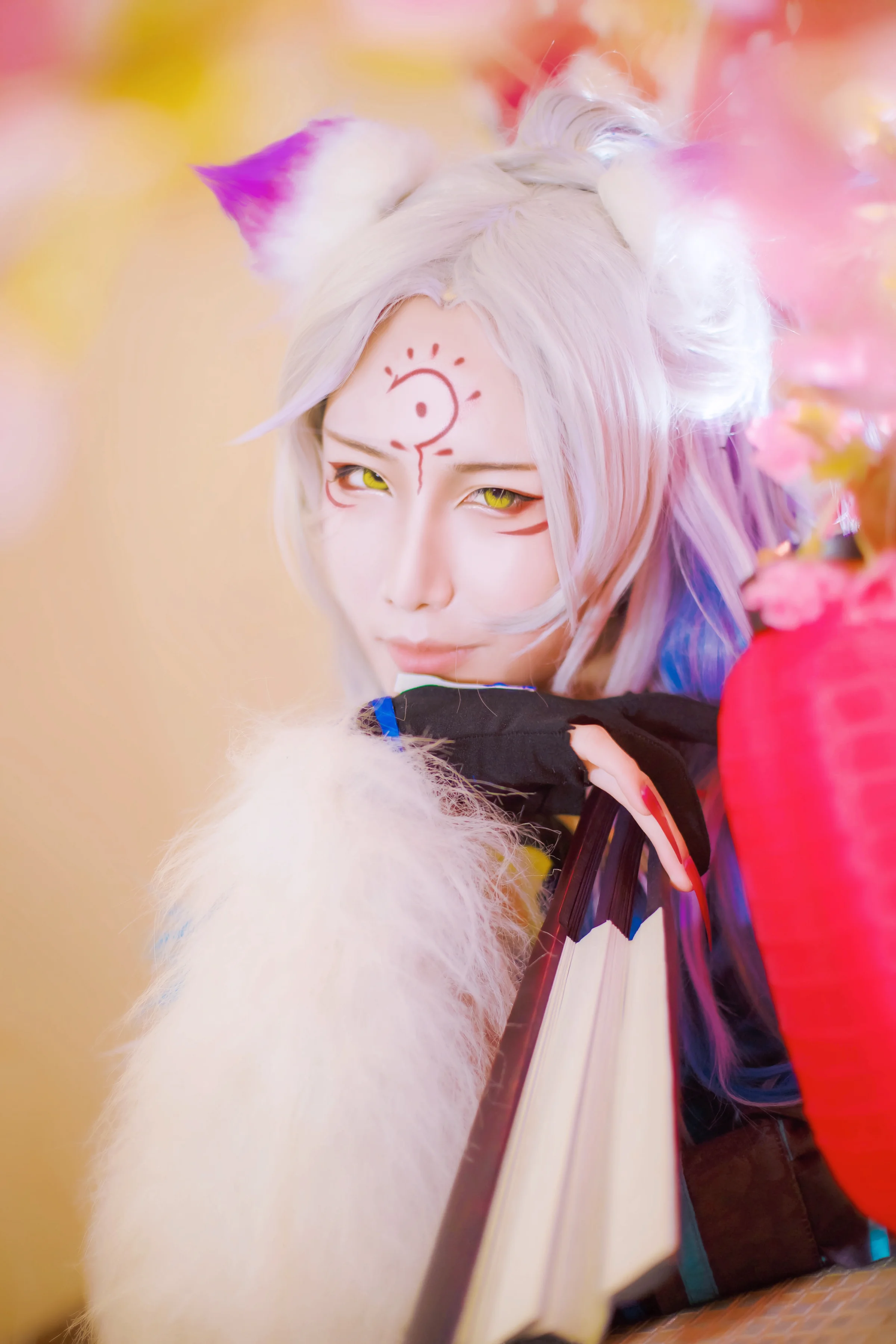 阴阳师妖狐觉醒皮肤COS写真