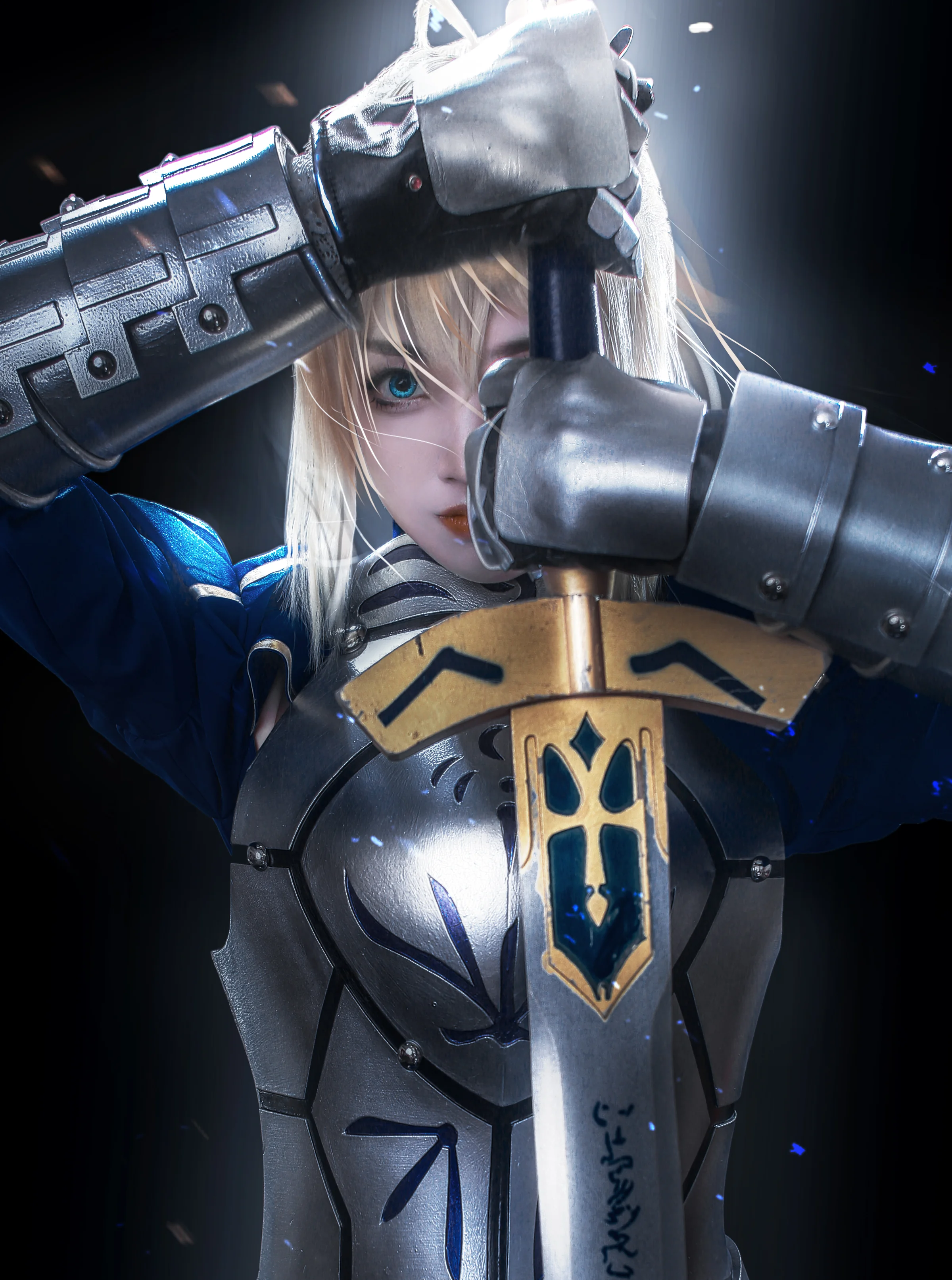 fate 吾王 saber COS写真