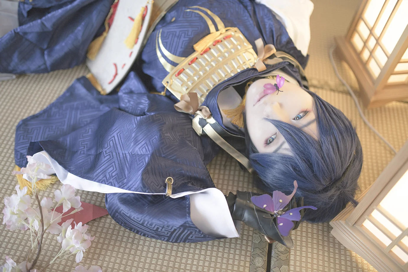 刀剑乱舞三日月宗近COS写真