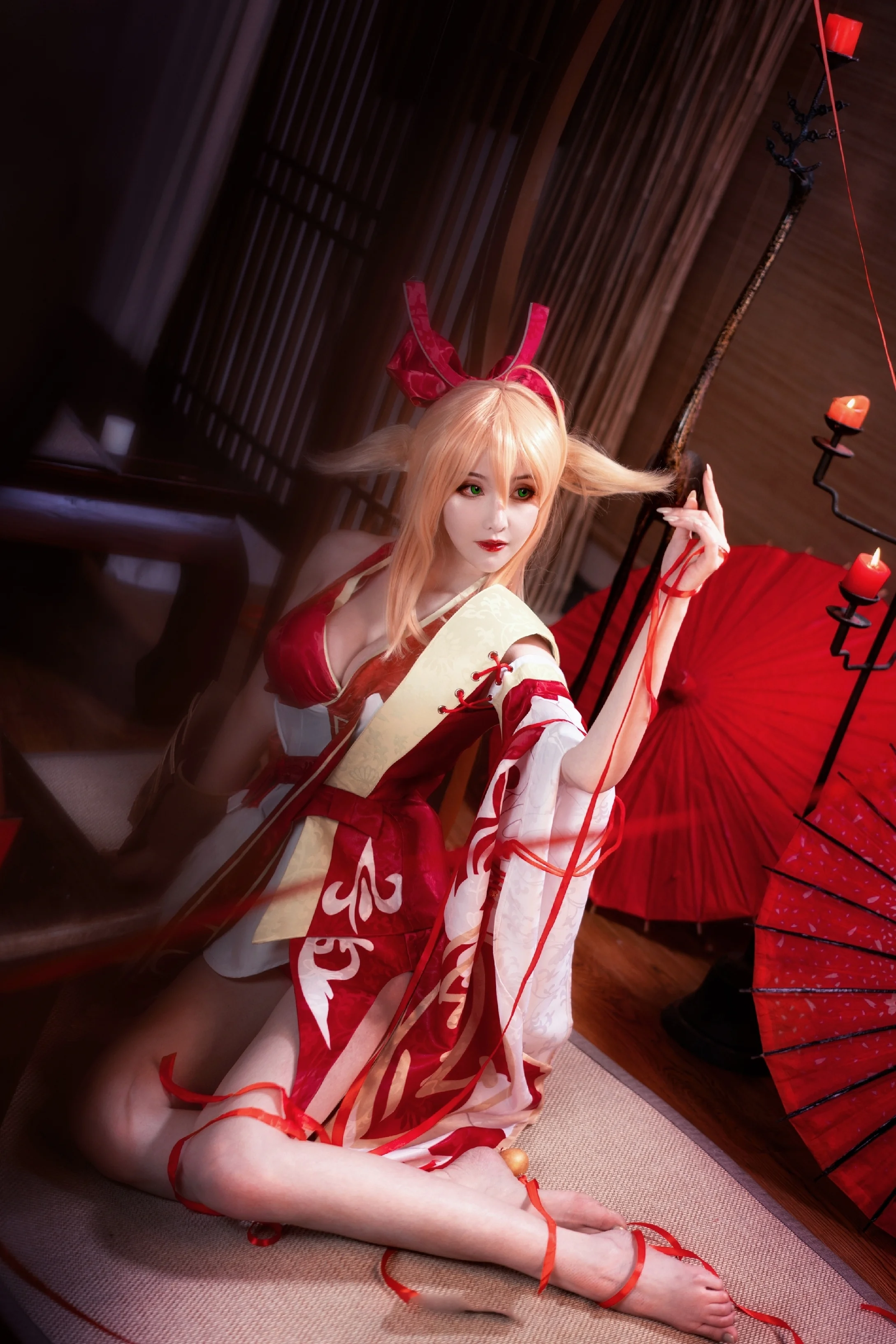 狐妖小红娘 涂山红红COS写真