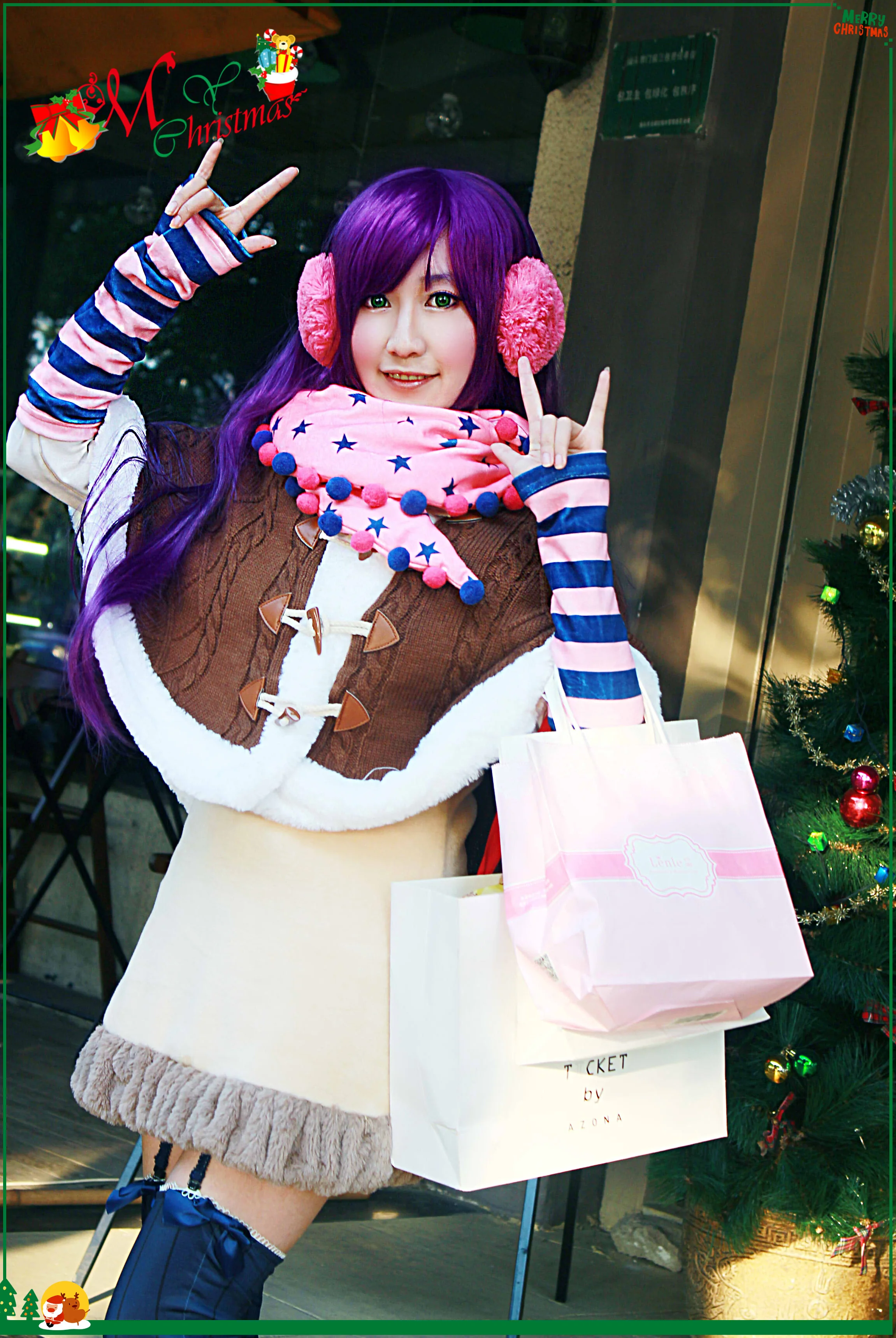 Lovelive！圣诞未觉醒Ver.东条希COS写真