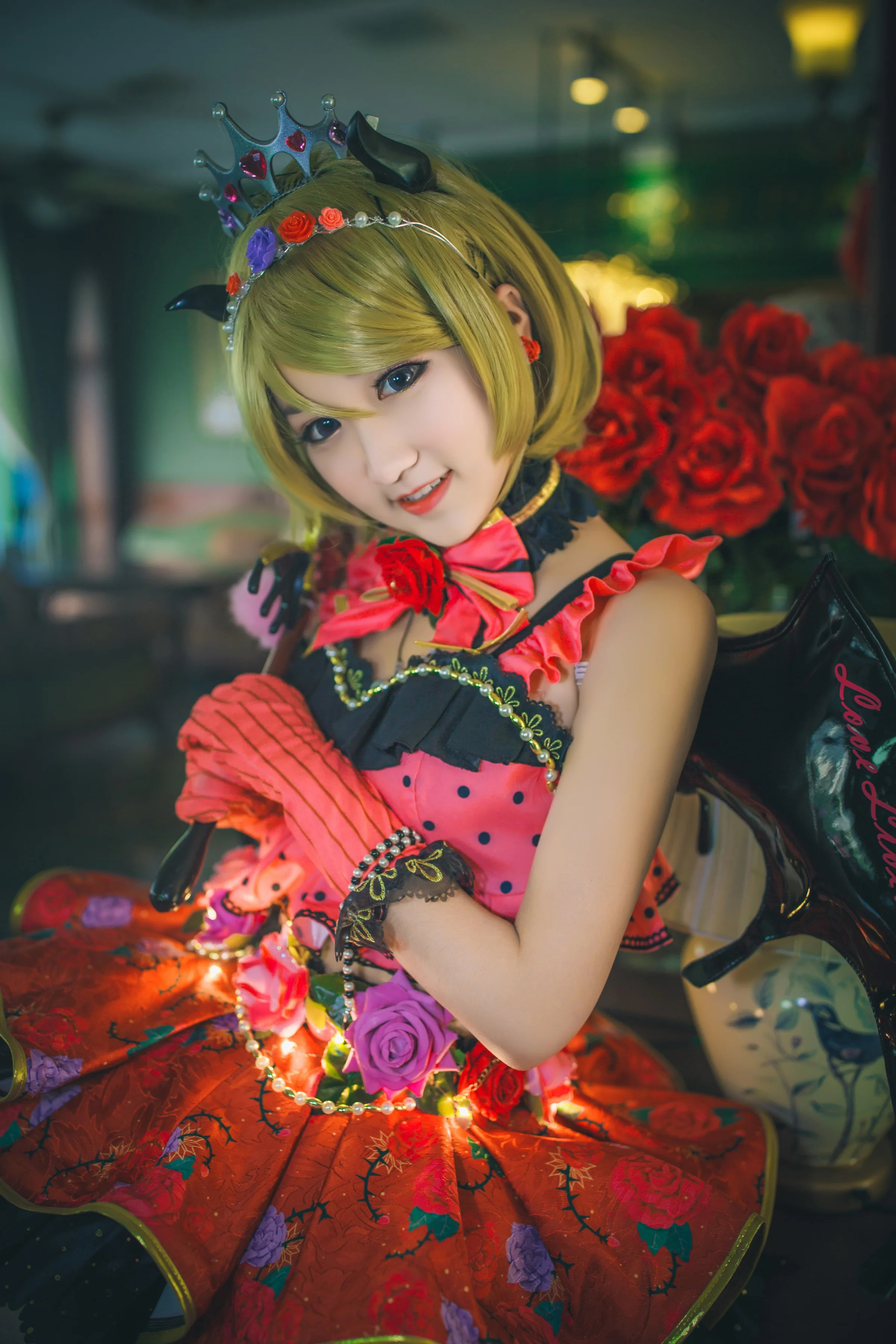 LoveLive花阳小恶魔觉醒COS写真