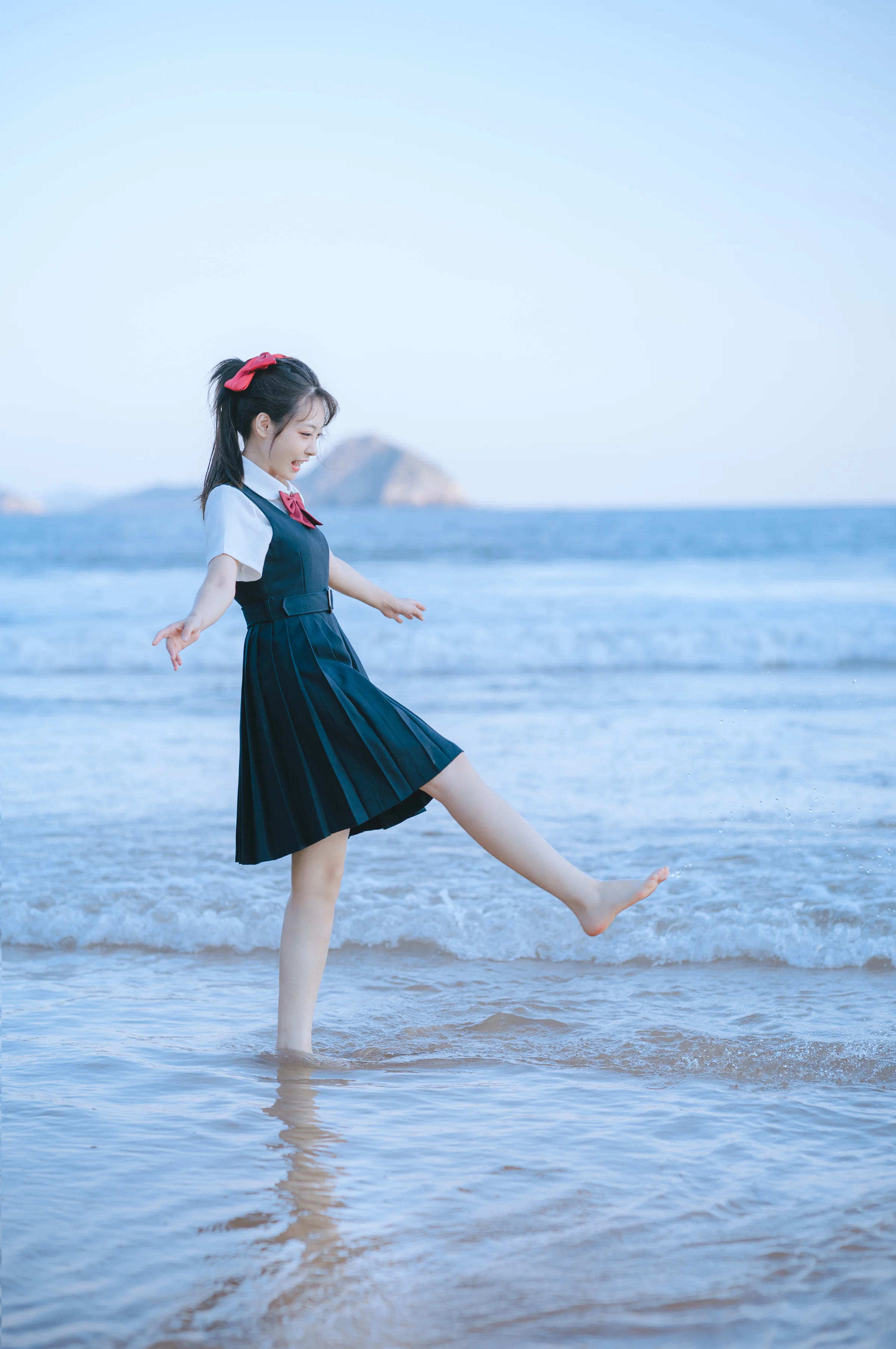 JK私影，海边玩耍的一天｜高清图片集