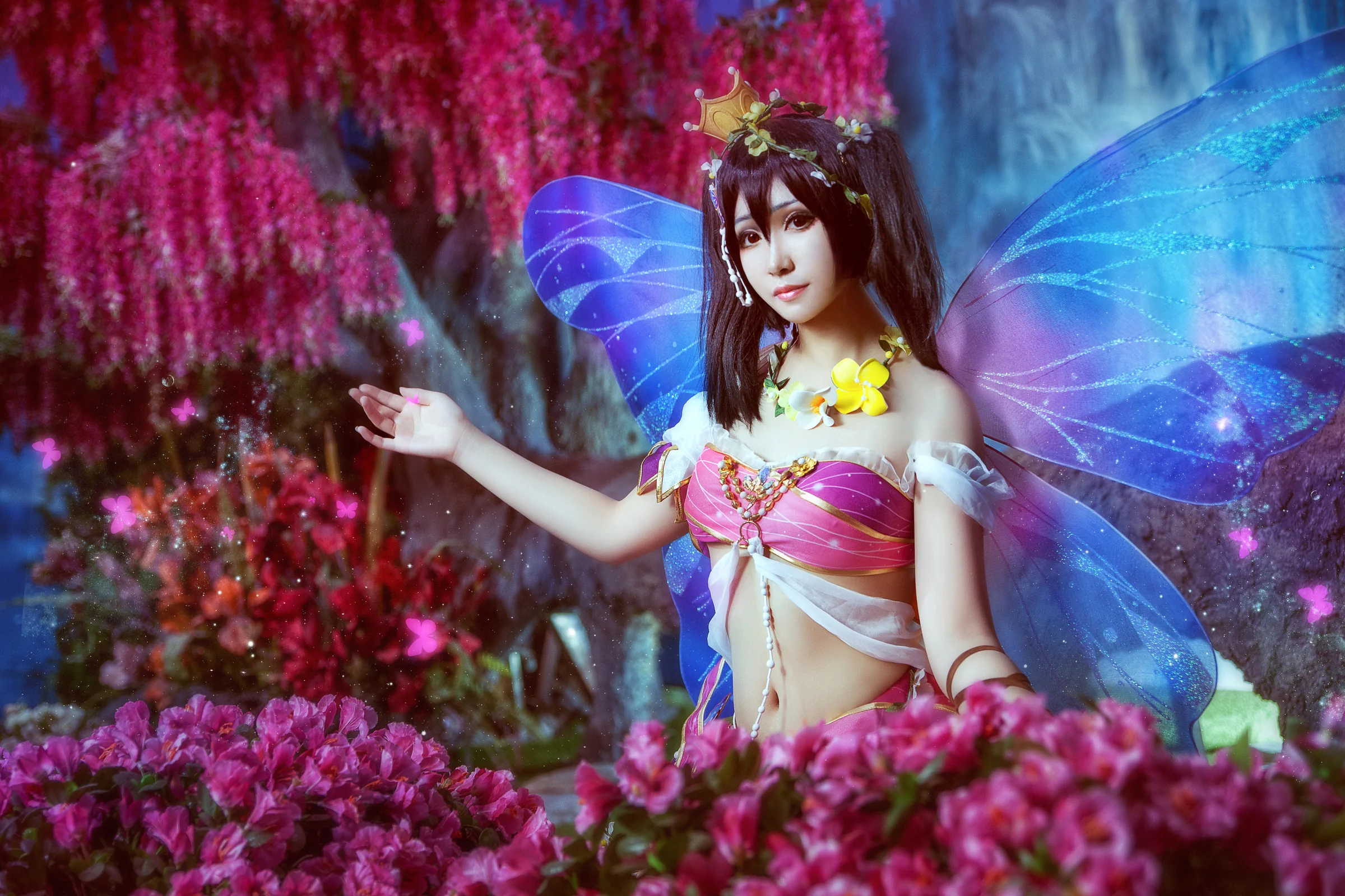 LL花妖精觉醒妮可COS写真