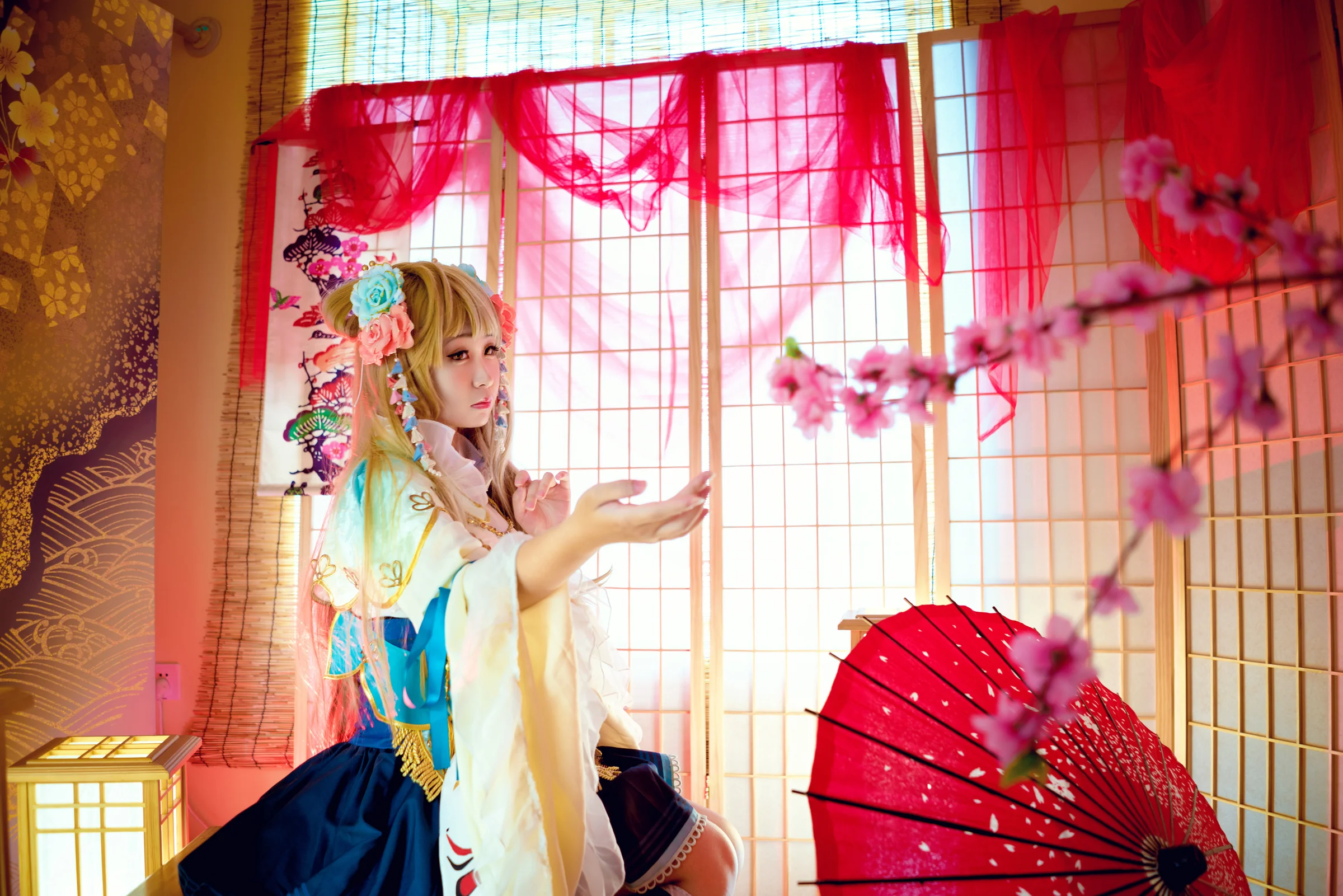 福神觉醒鸟COS写真