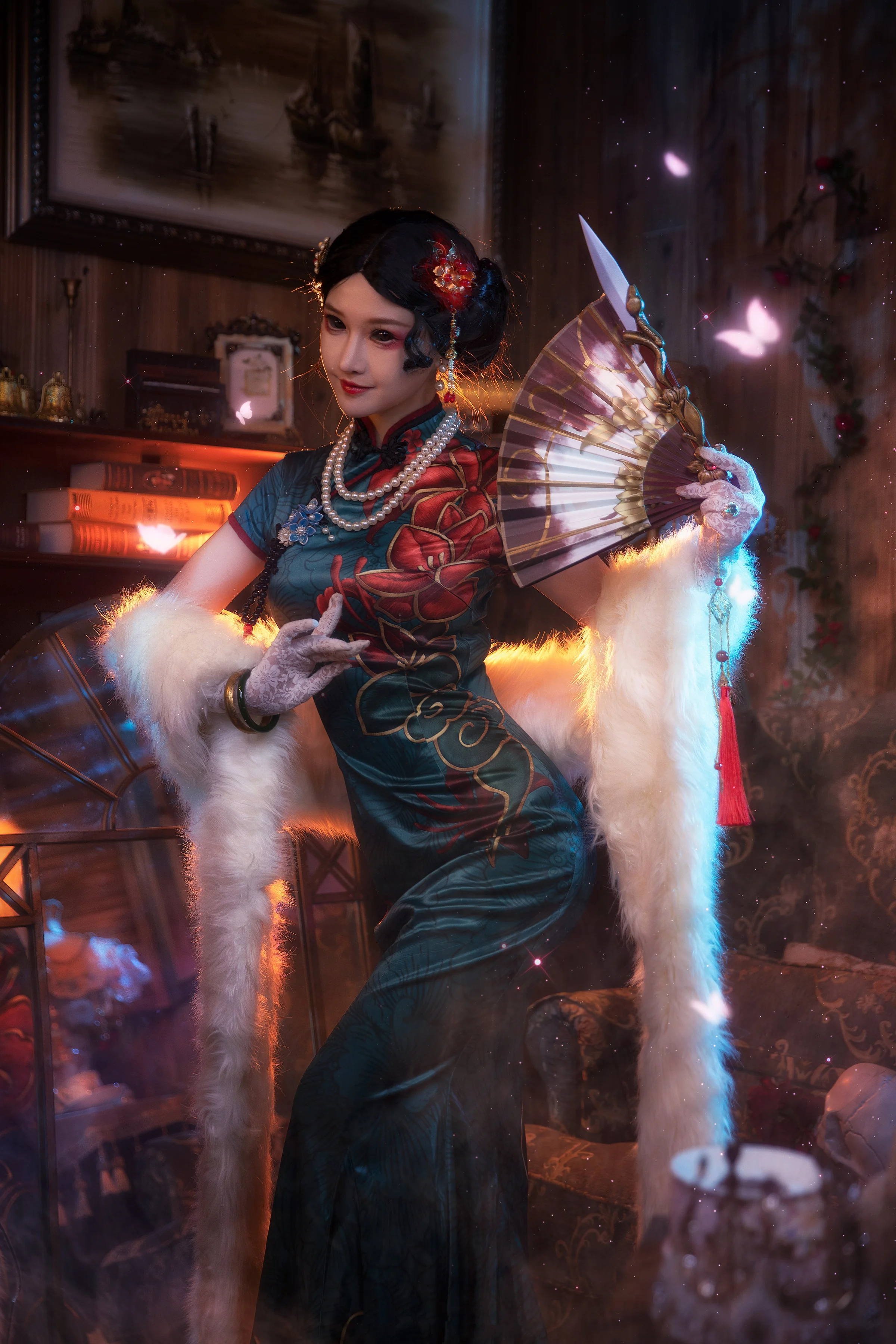《第五人格》红蝶十三娘COS写真