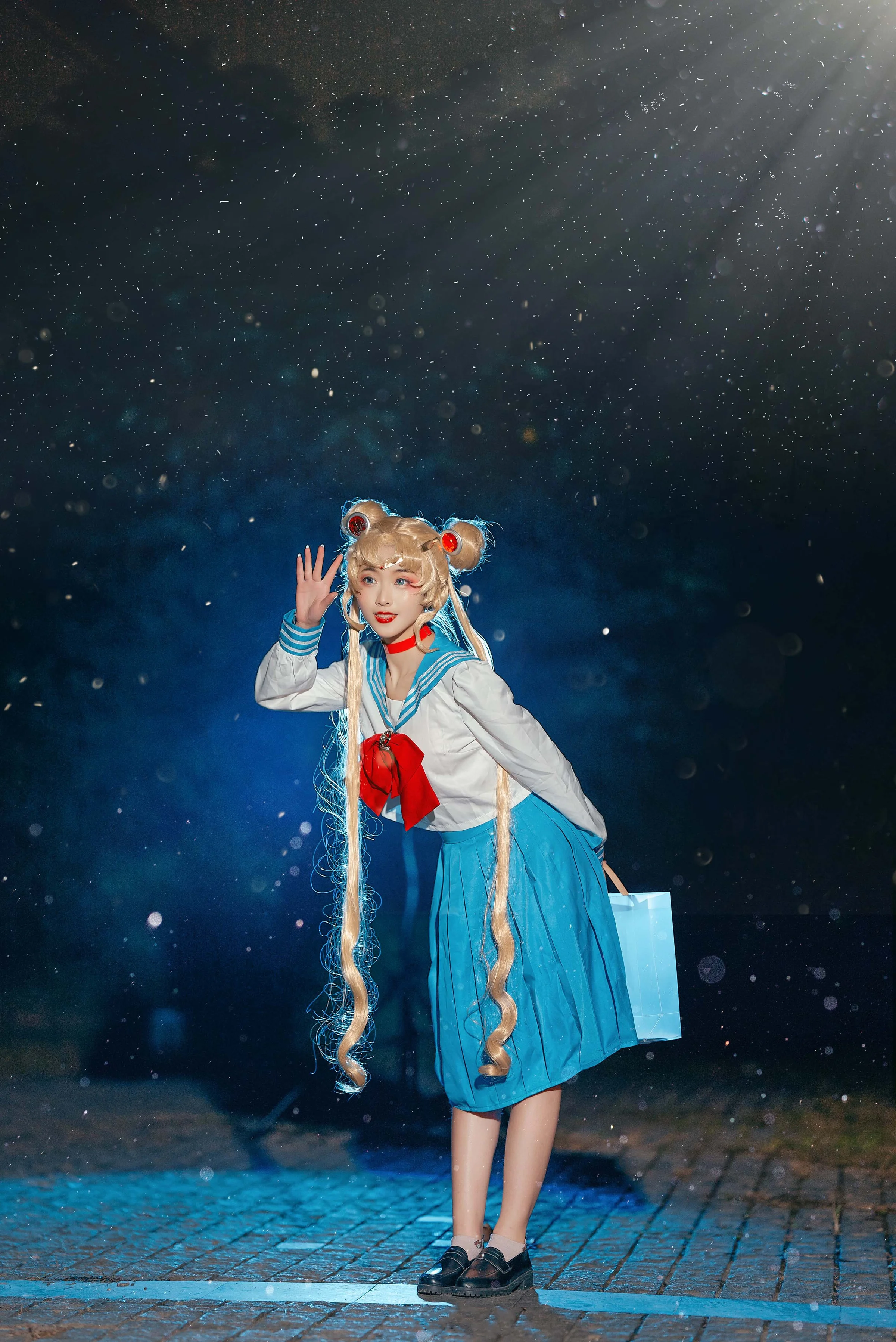 《美少女战士》月野兔COS写真