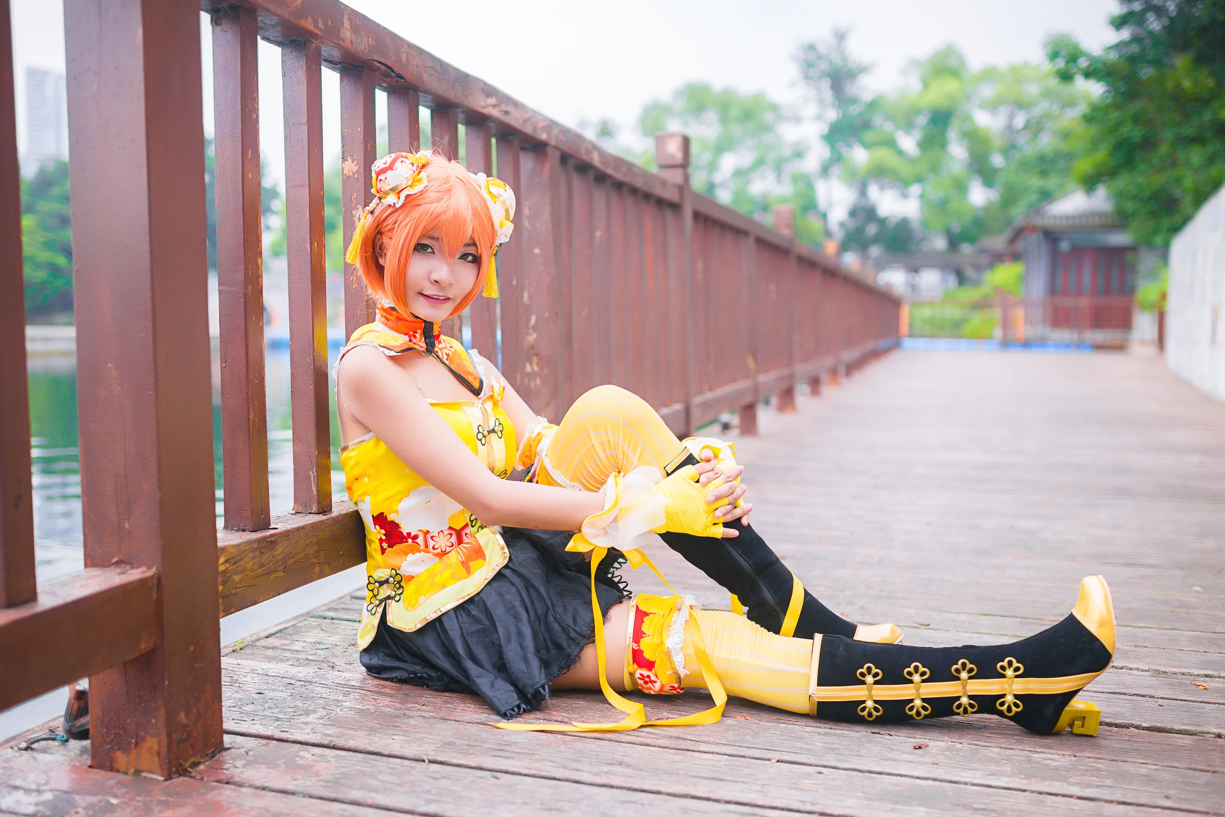 《lovelive！》星空凛旗袍觉醒COS写真