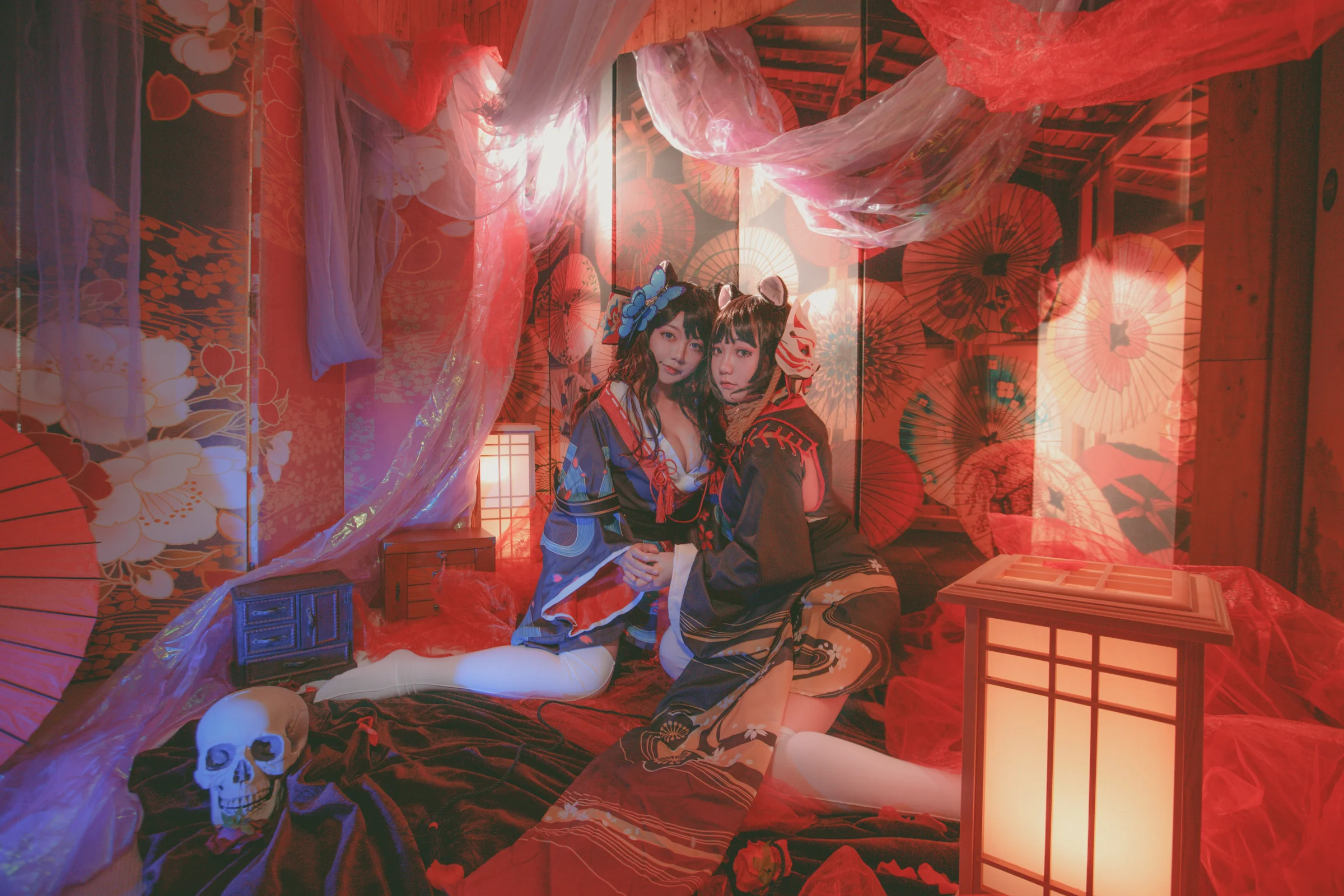 碧蓝航线扶桑COS写真
