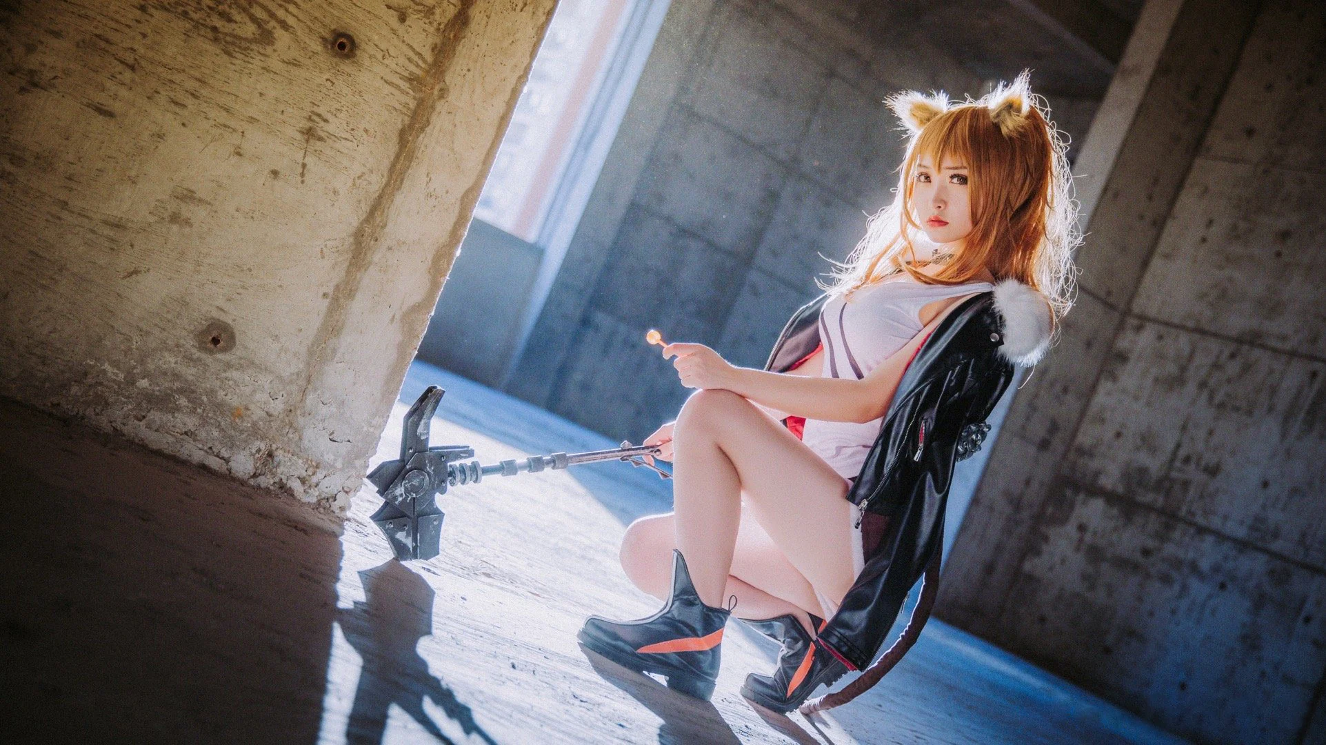 明日方舟 推进之王COS写真