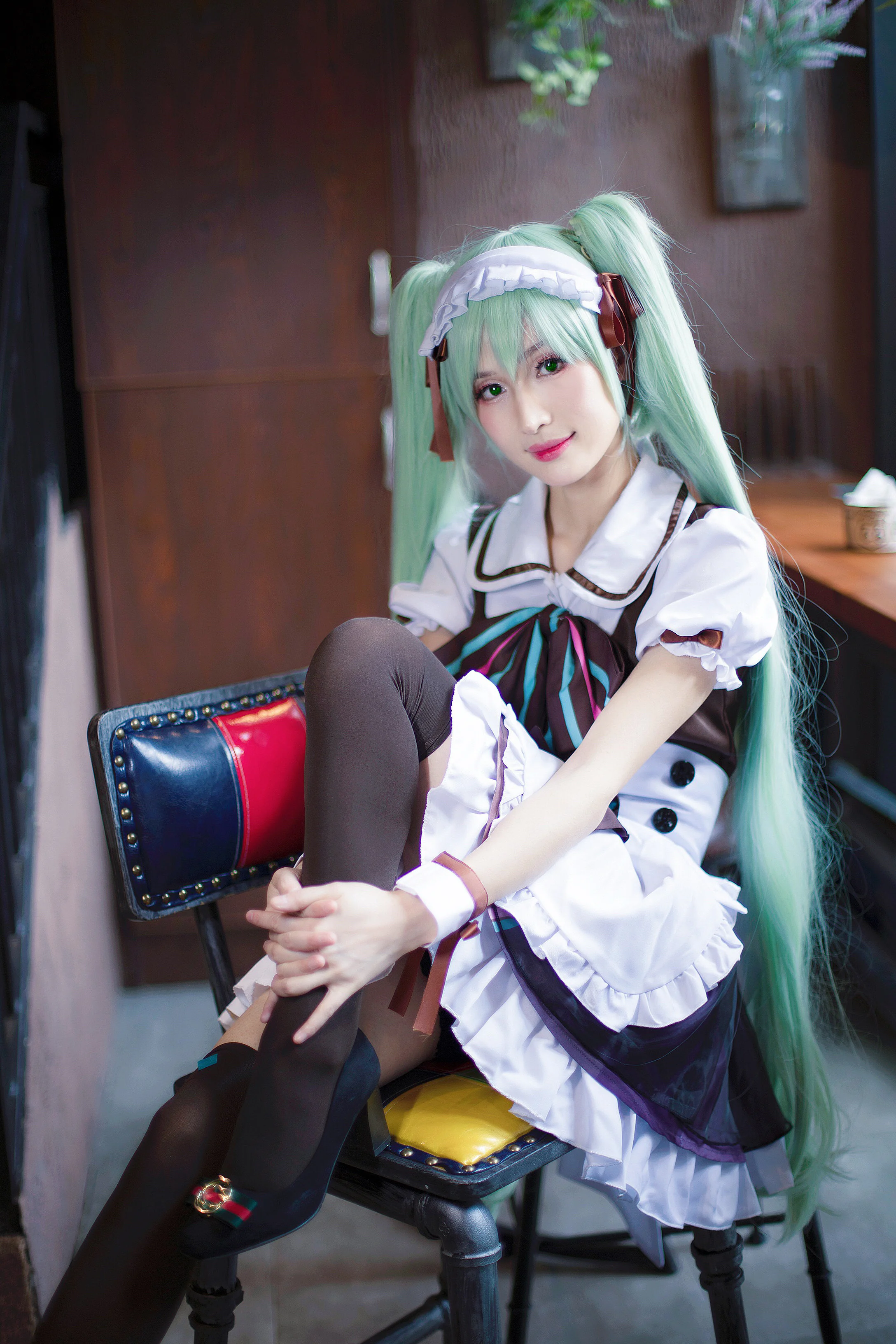 初音未来 咖啡馆女仆COS写真