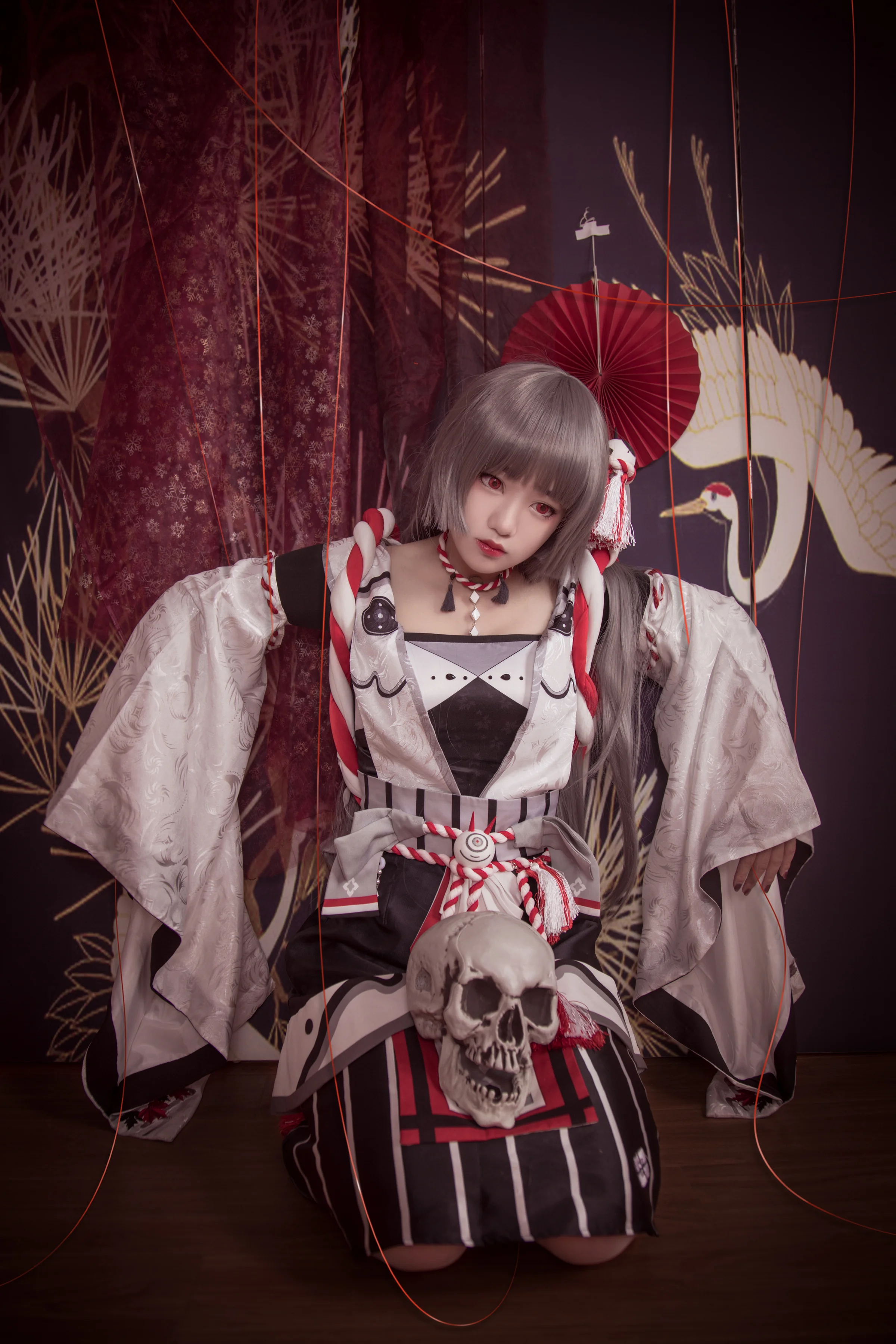 阴阳师·鬼女红叶人形师COS写真