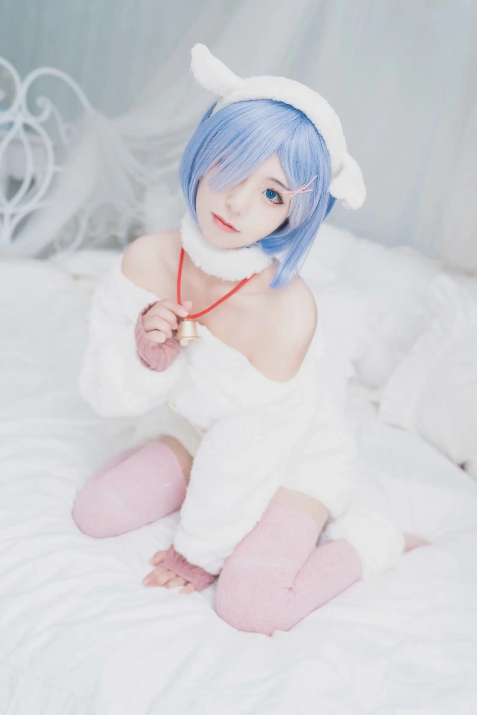 蕾姆小绵羊COS写真