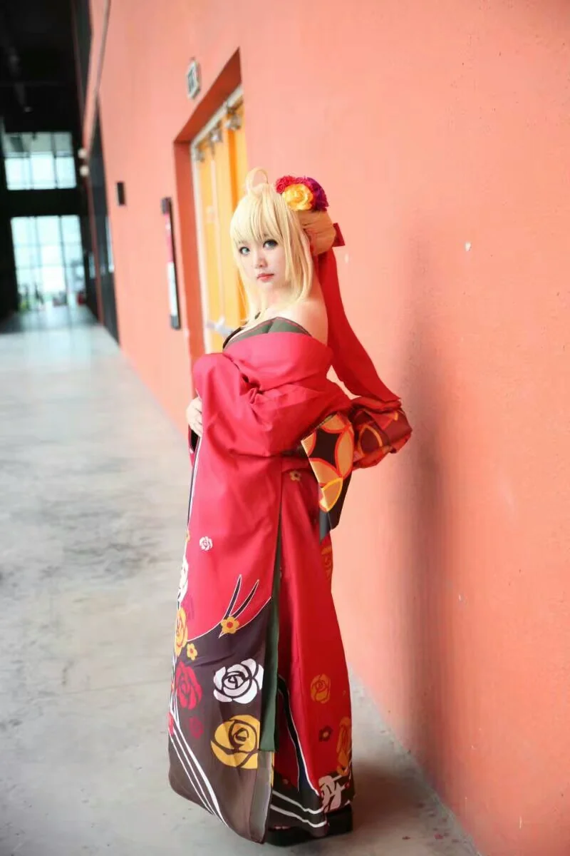 尼禄 振袖和服COS写真