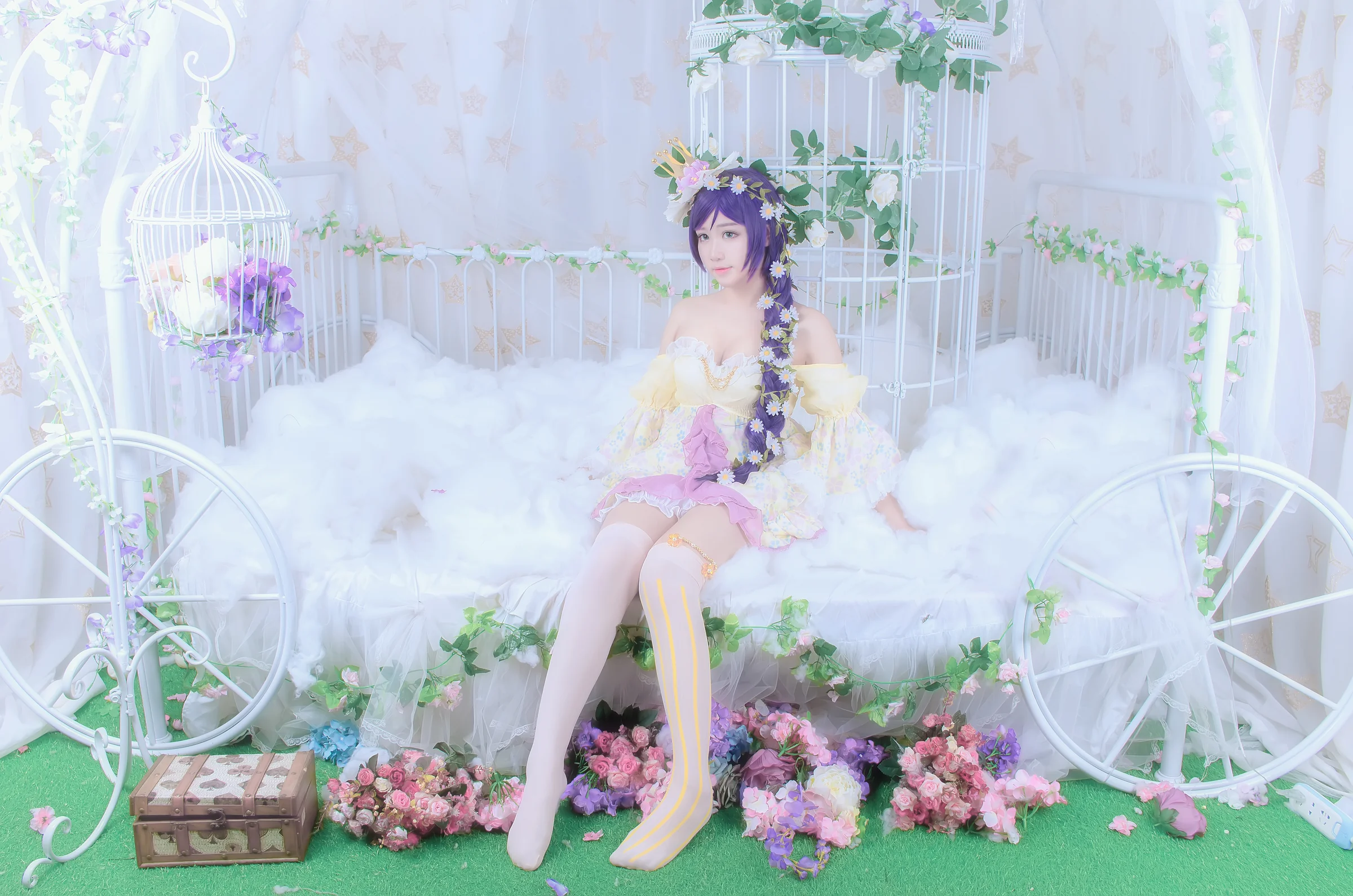 TYA事务所 - lovelive - 东条希-童话长发公主COS写真