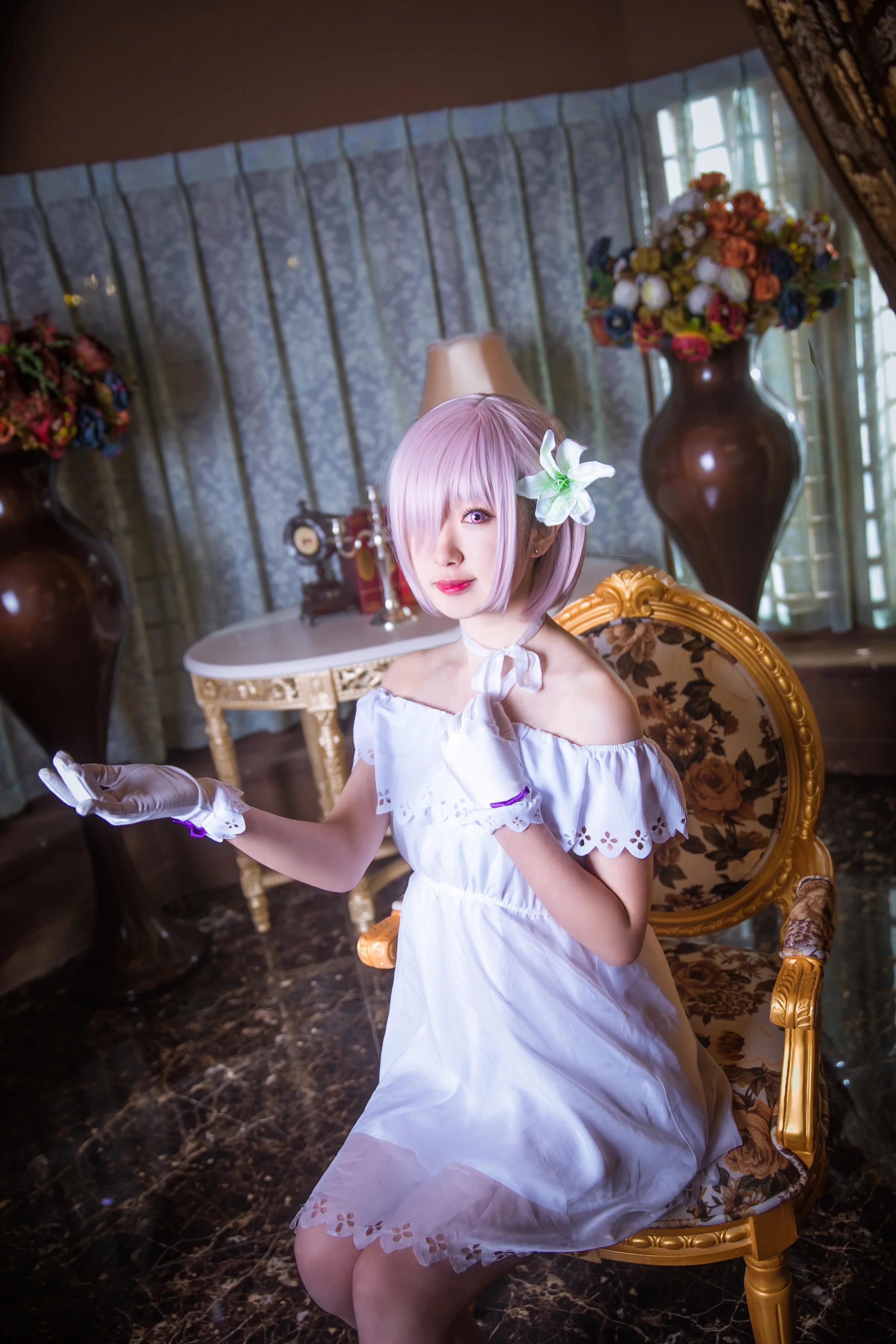Fate/Grand Order玛修两周年礼装COS写真