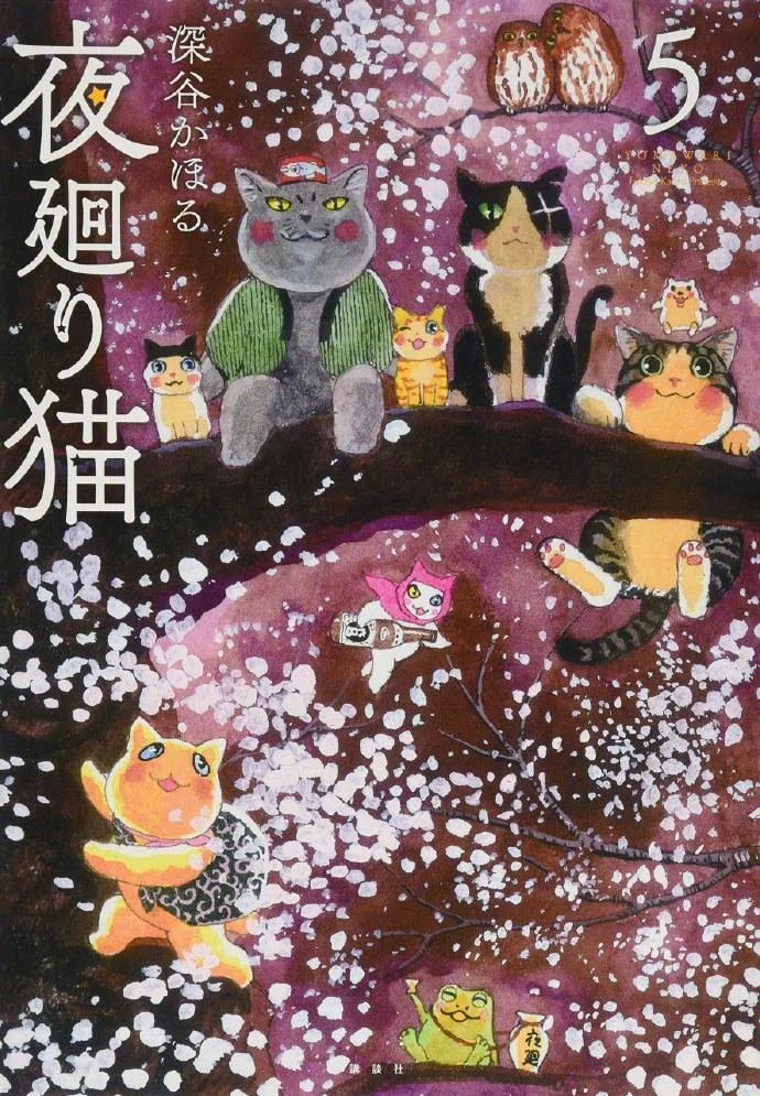深谷かほる·治愈系单元剧「夜巡猫」TV动画化决定｜高清图片集