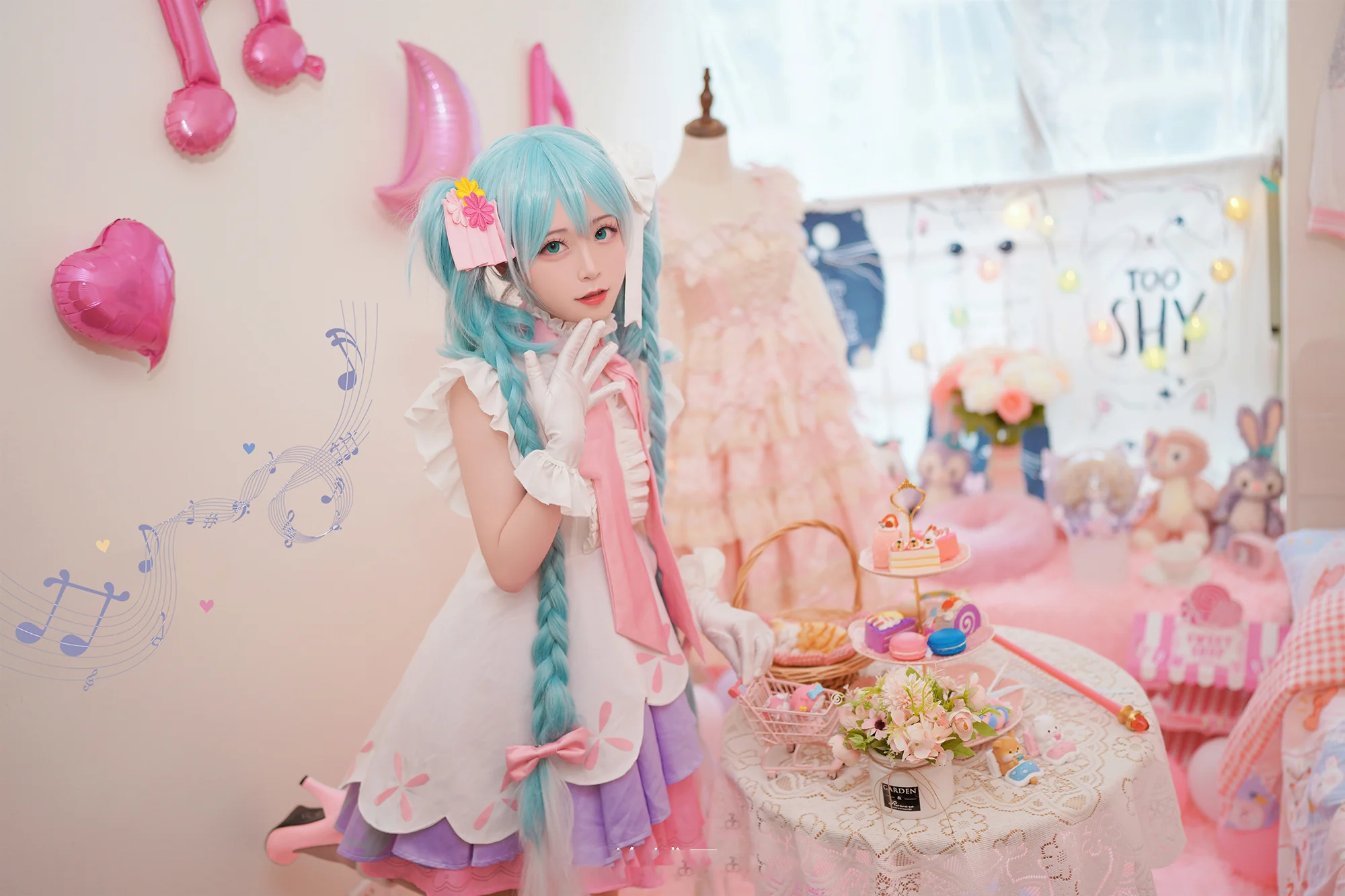 初音未来长发公主 COS写真