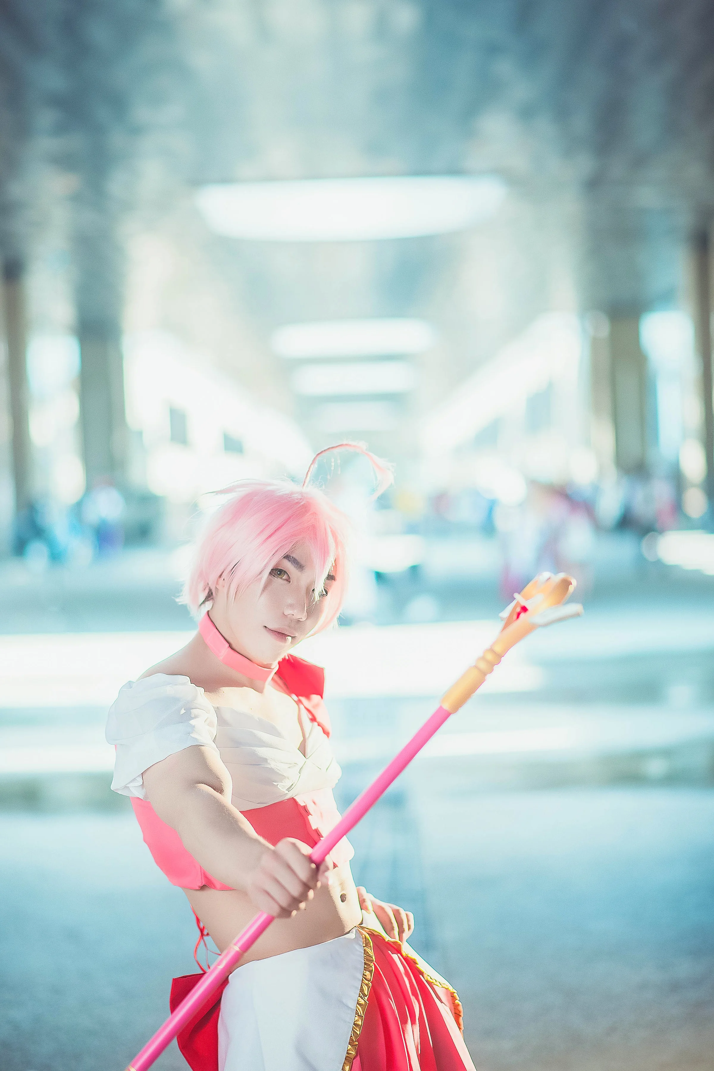 魔法少女 卯野咲COS写真