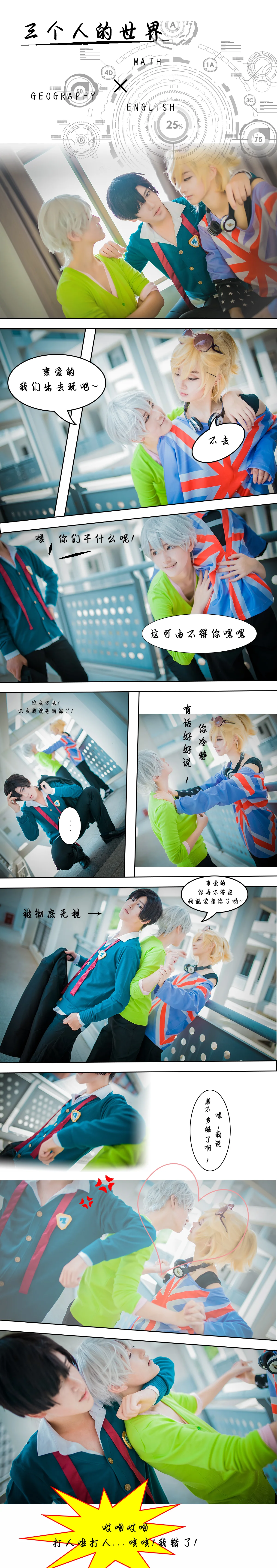 学科拟人COS写真
