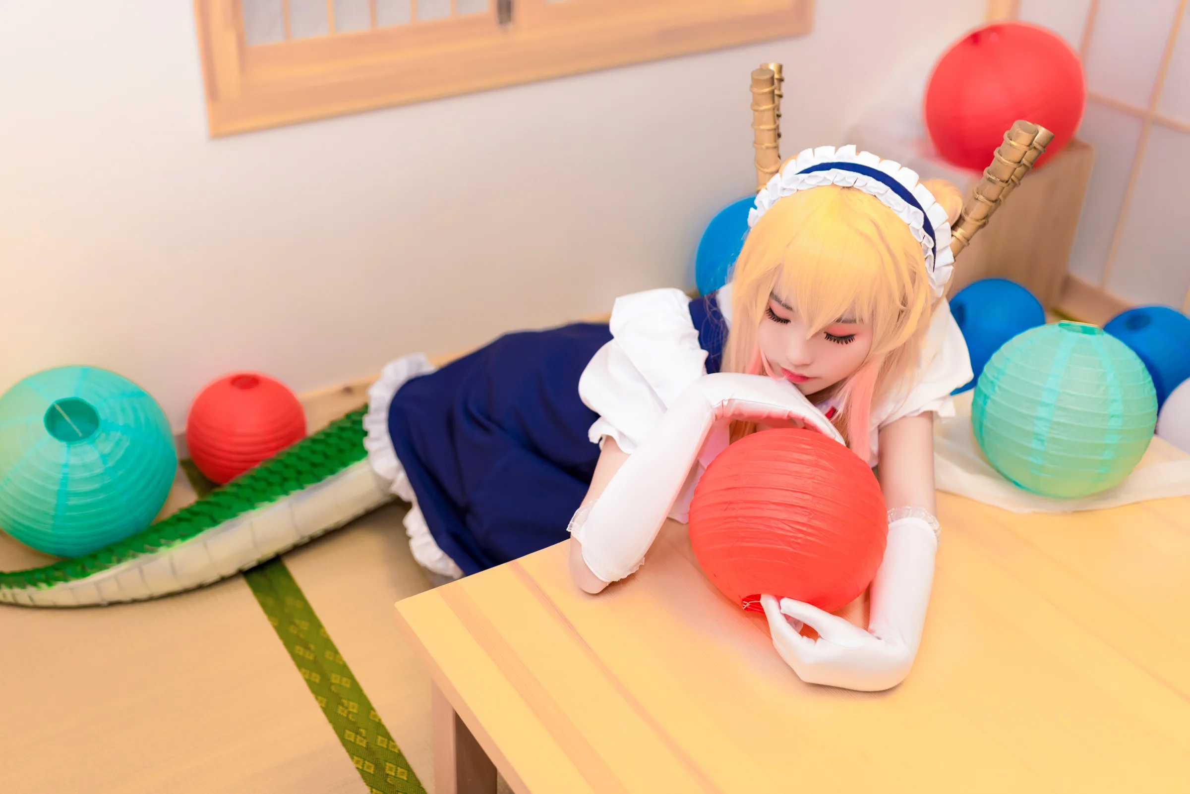 小林家的龙女仆托尔COS写真，希望我的托尔你们能喜欢