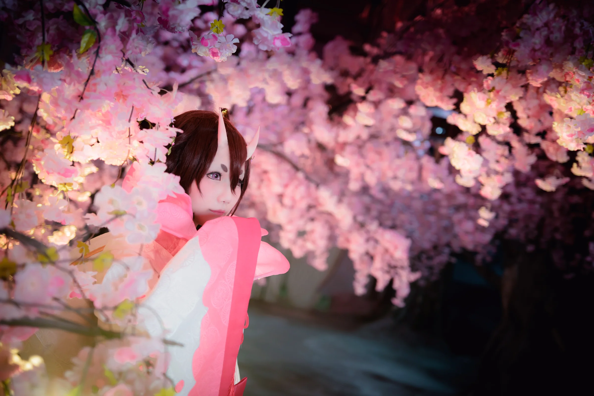阴阳师 桃花妖 COS写真