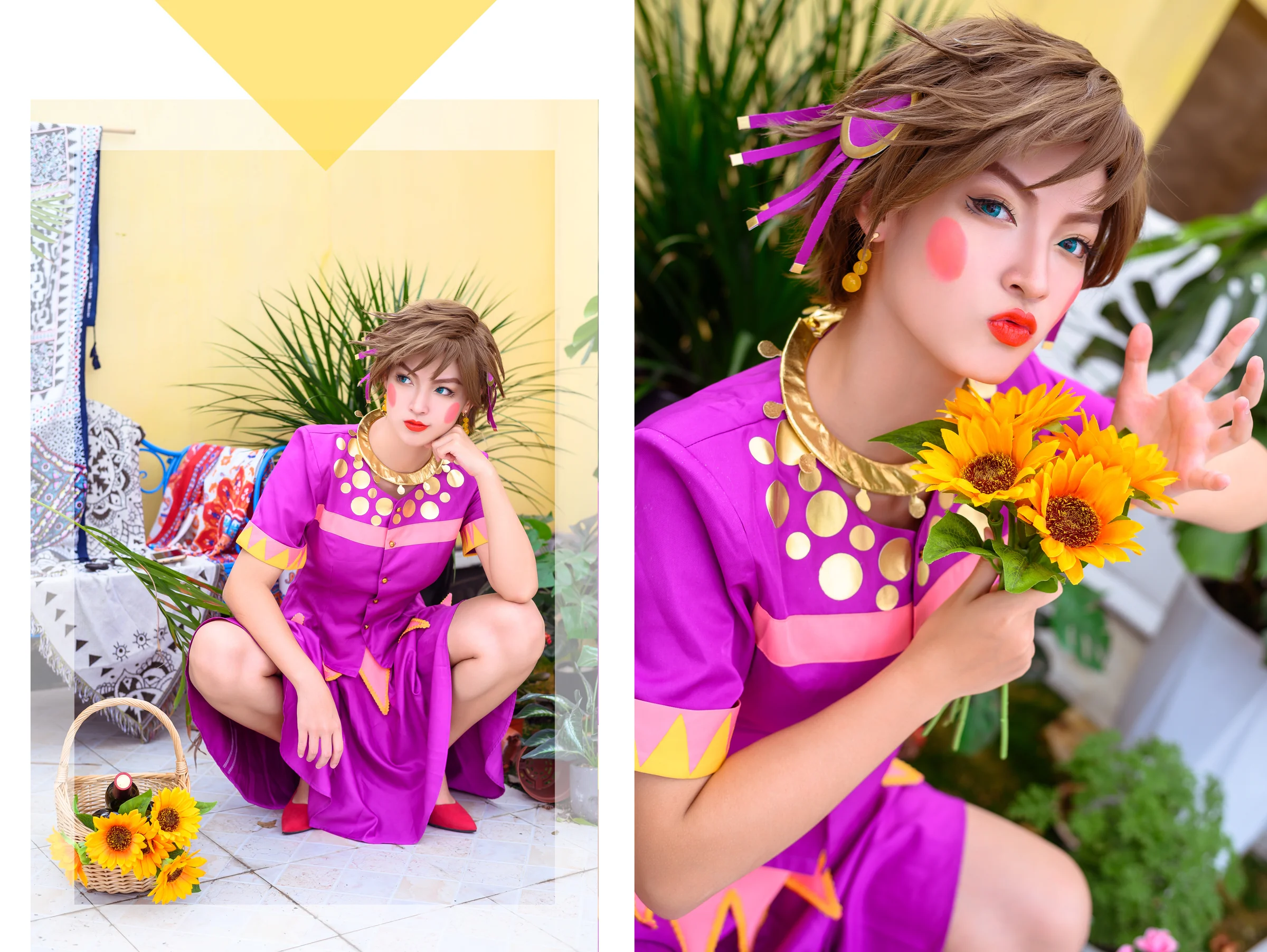 COS写真正片 JOJO的奇妙冒险 战斗潮流 龙舌兰姑娘