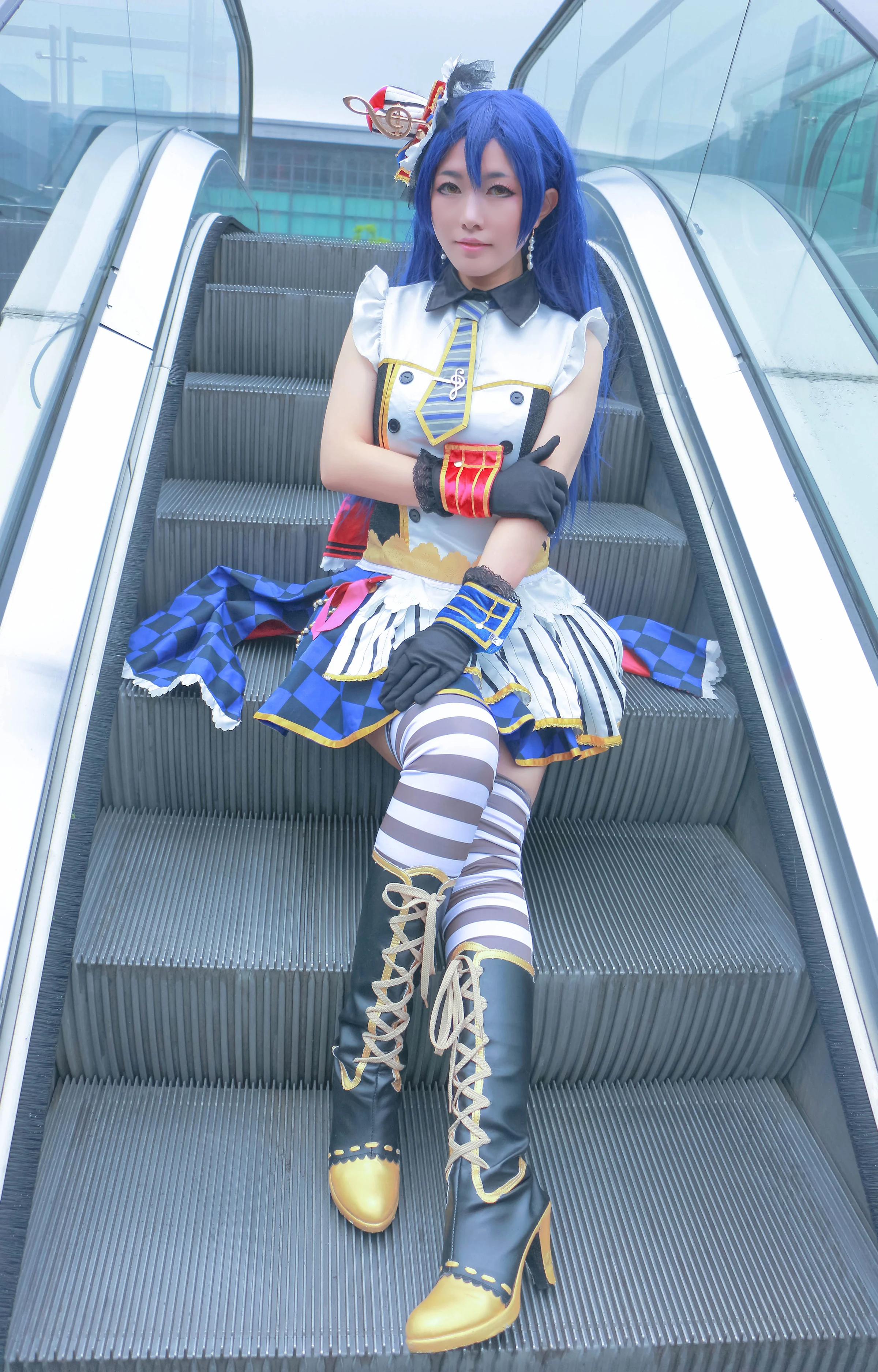 love live 女仆觉醒 海未COS写真